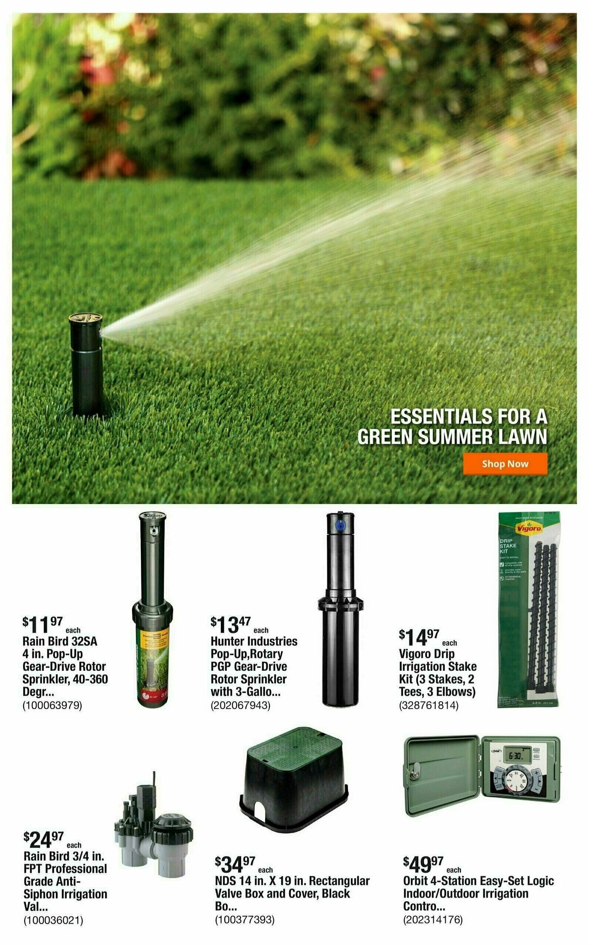 The Home Depot Weekly Ad from July 31