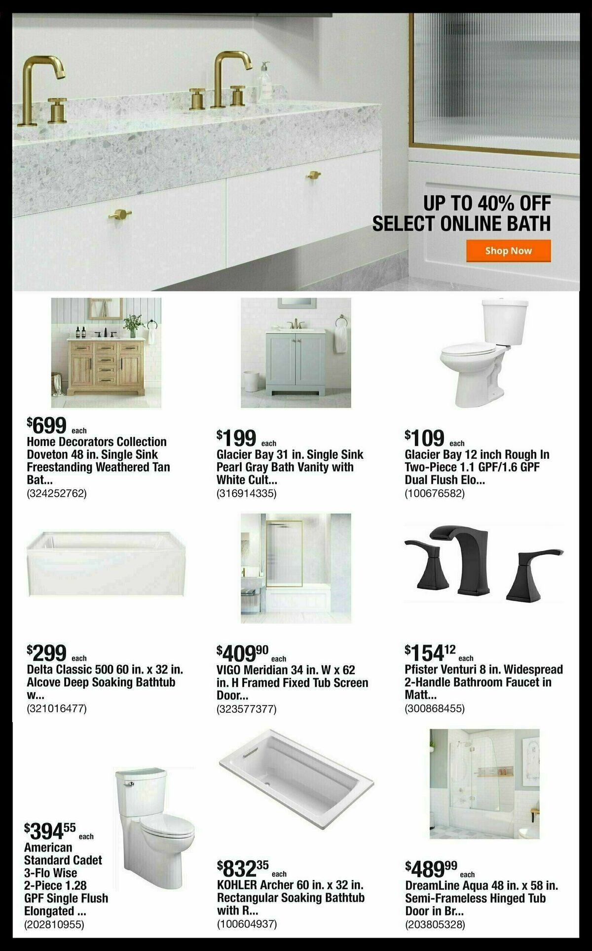 The Home Depot Weekly Ad from August 4