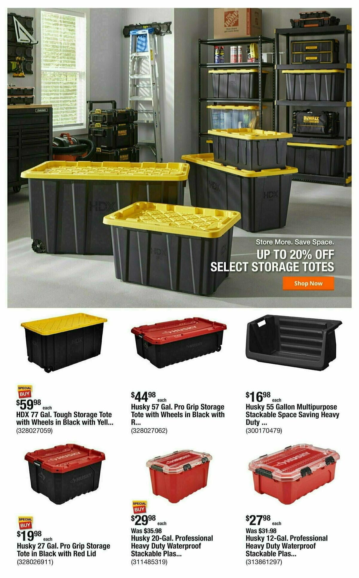 The Home Depot Weekly Ad from August 7