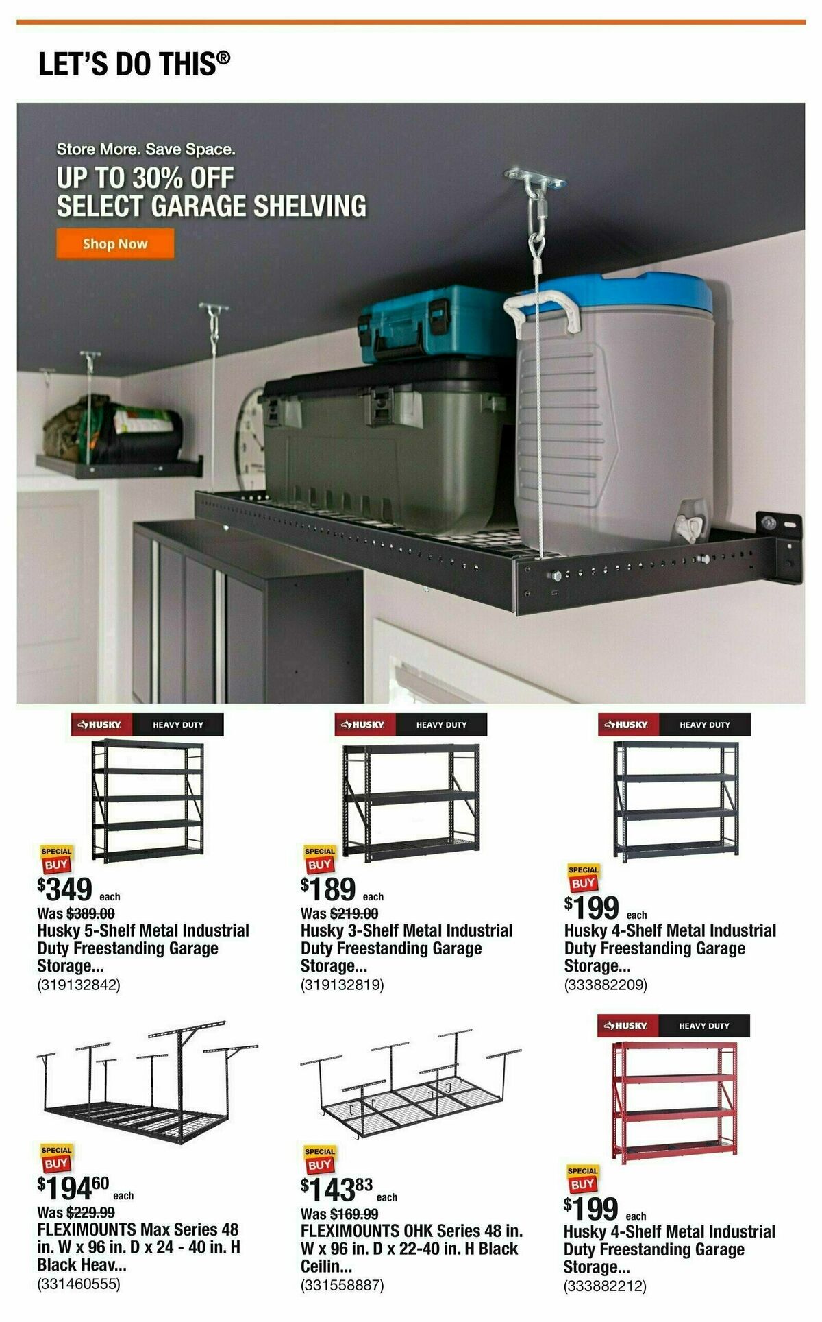 The Home Depot Weekly Ad from August 7