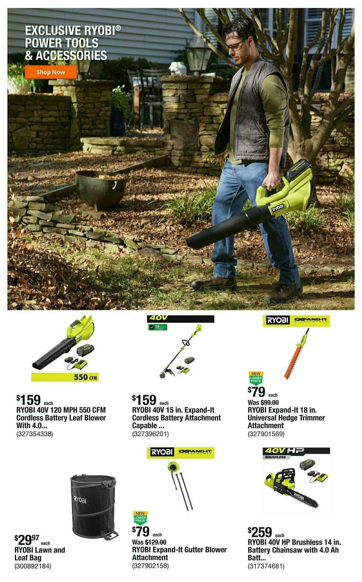 The Home Depot Weekly Ad from August 7