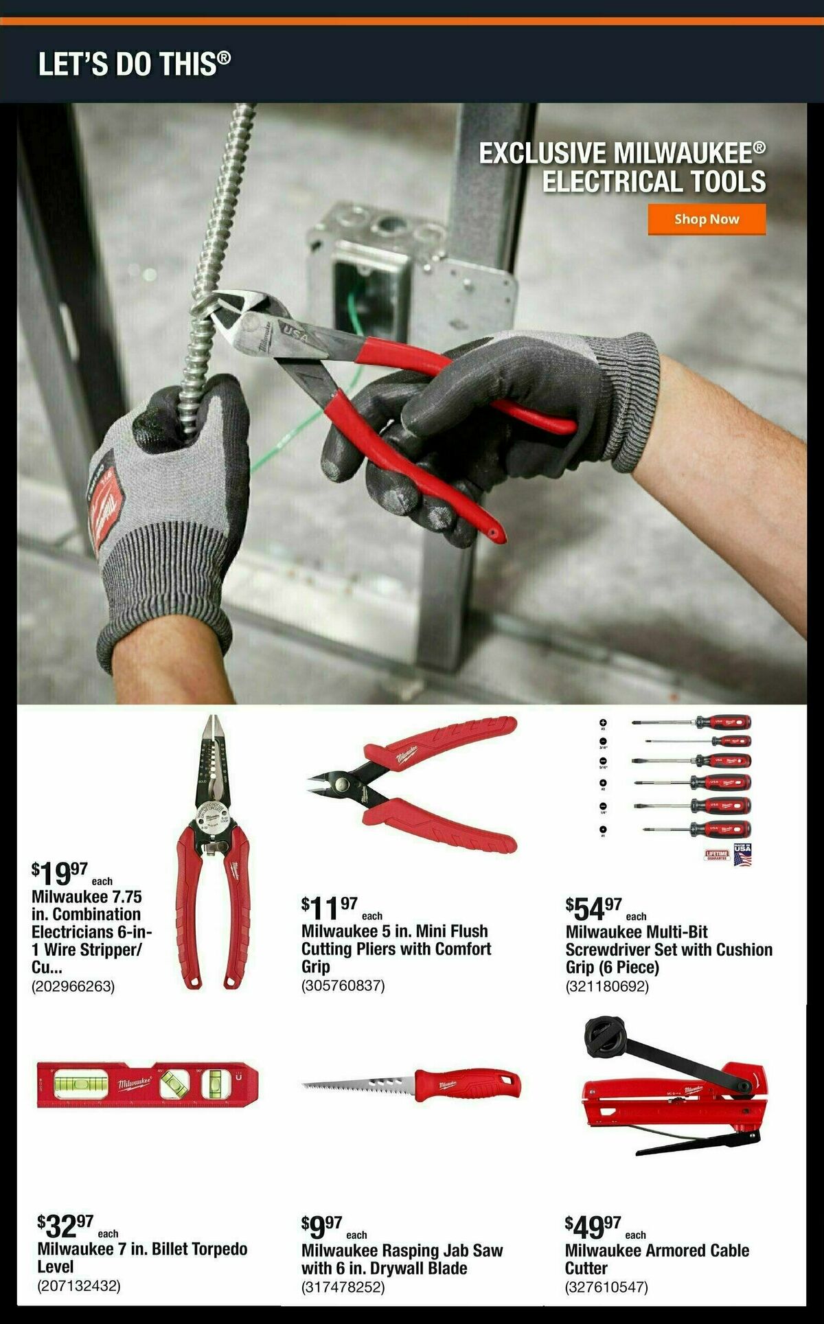 The Home Depot Weekly Ad from August 11