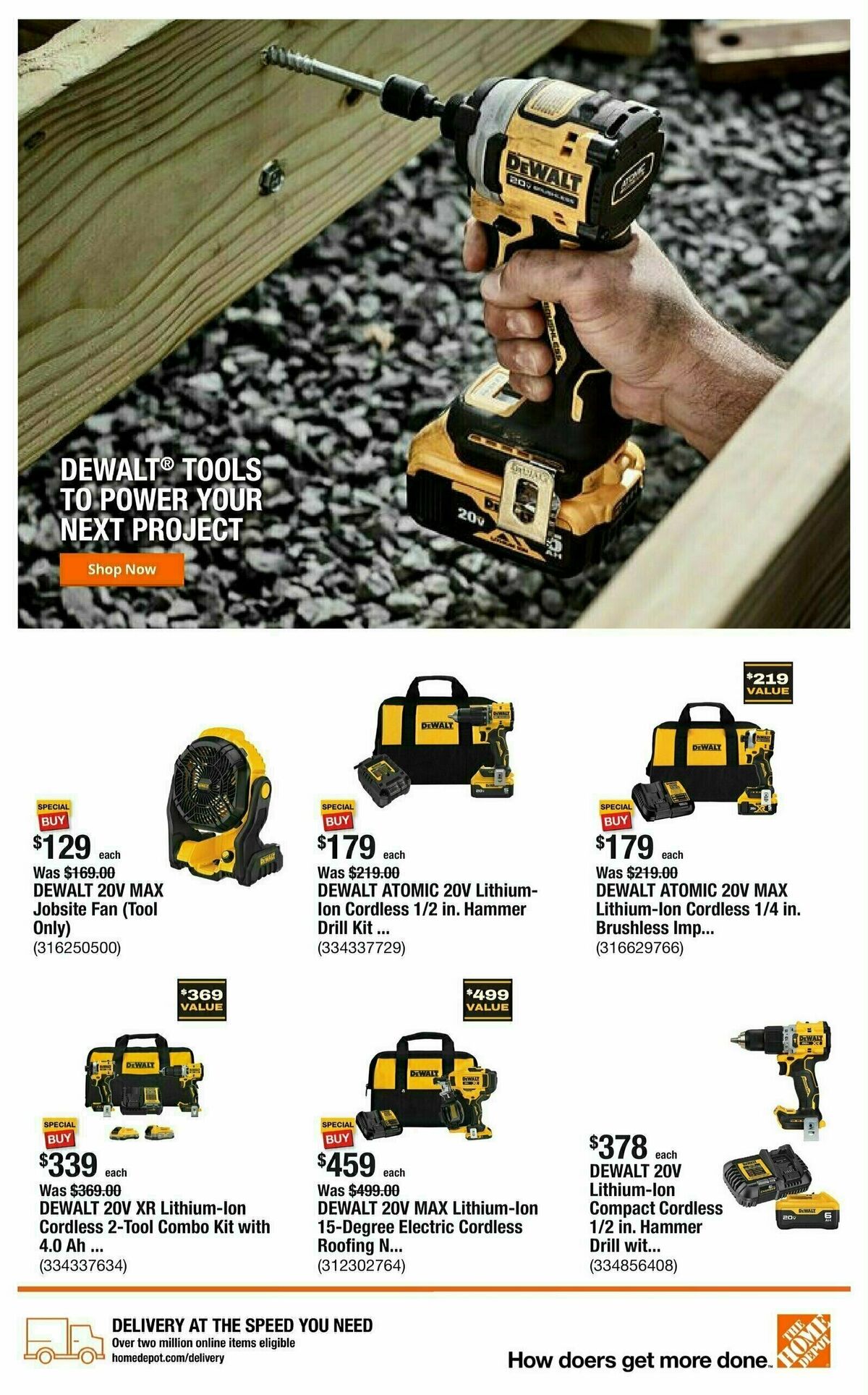 The Home Depot Weekly Ad from August 14