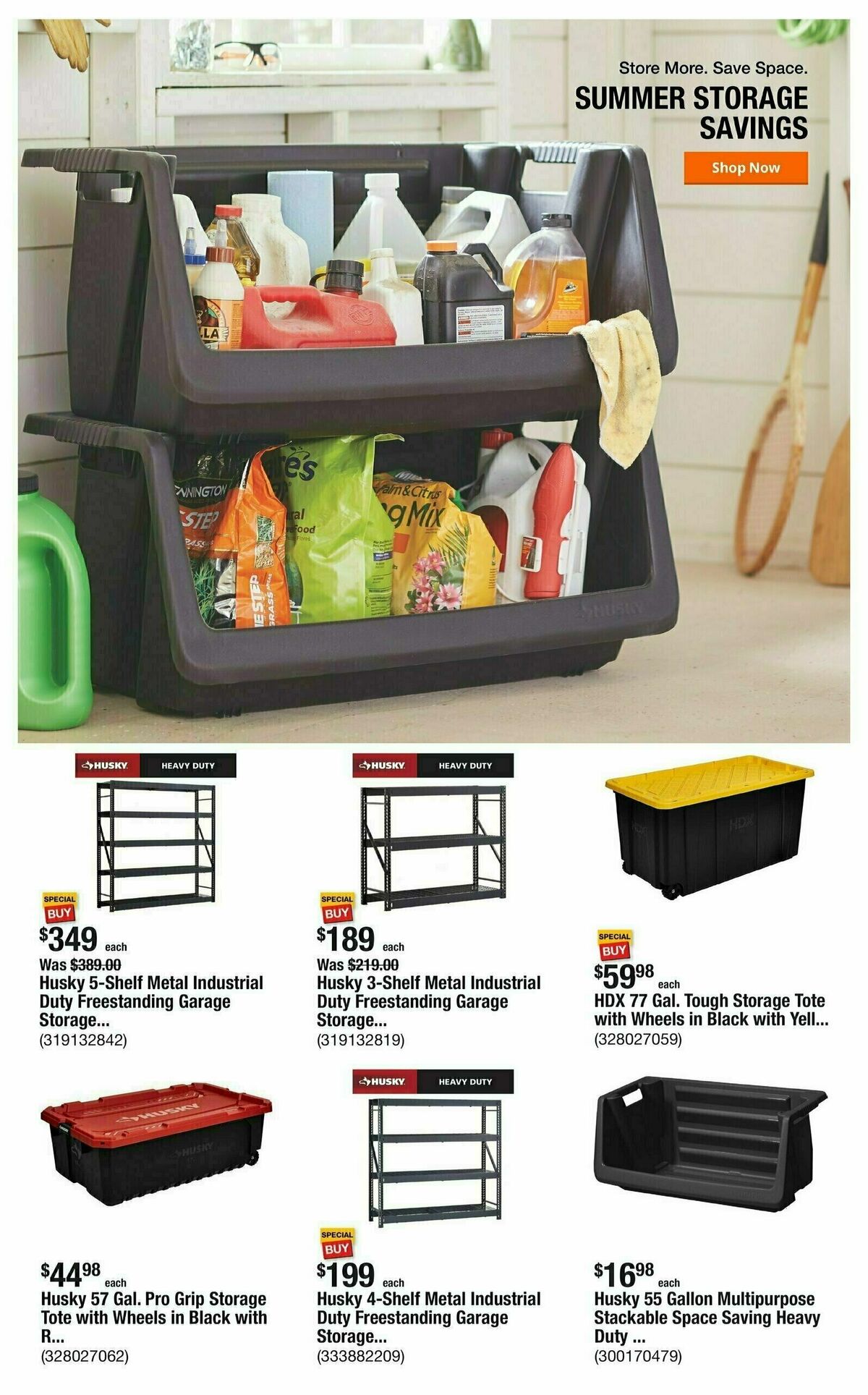 The Home Depot Weekly Ad from August 14