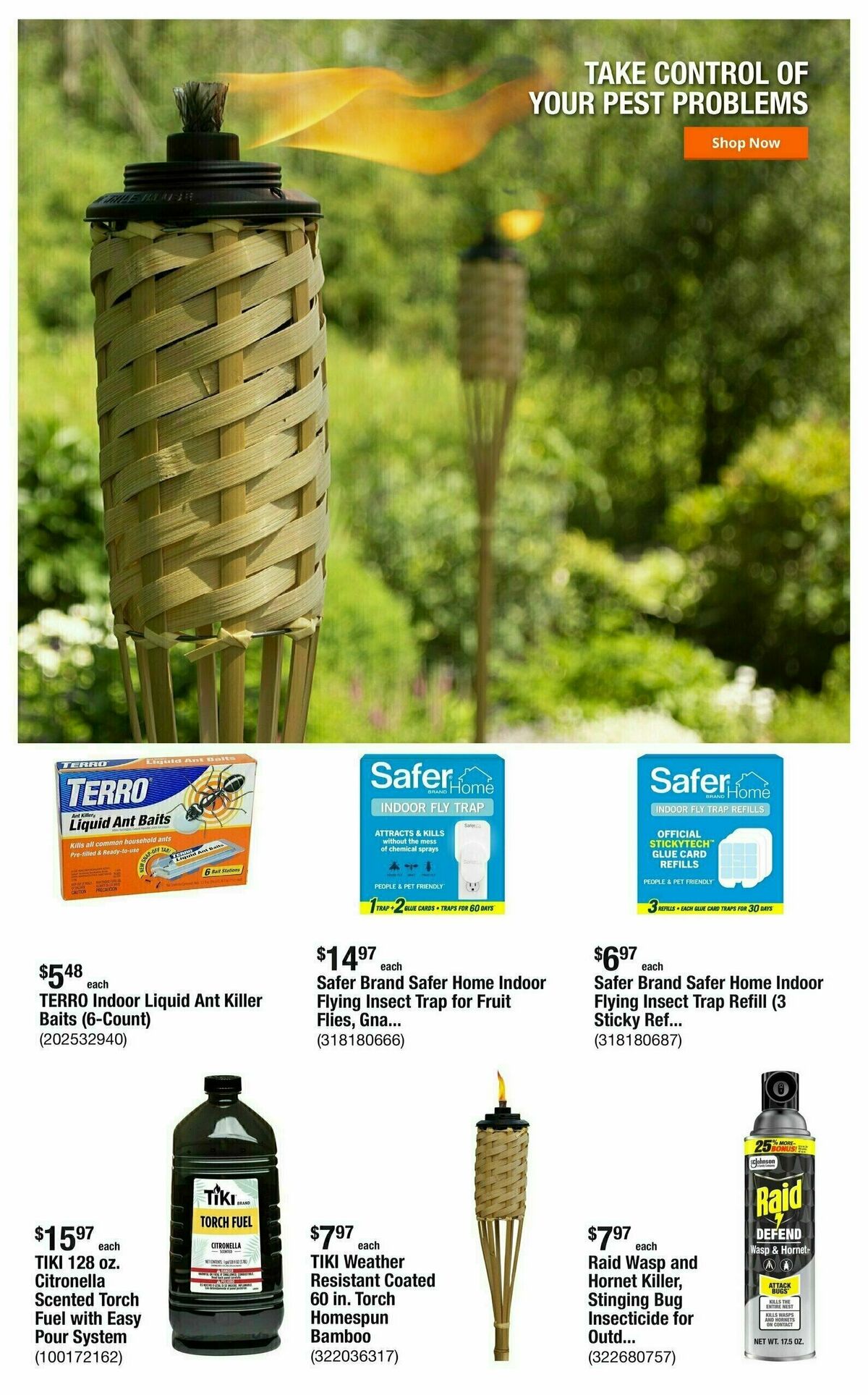 The Home Depot Weekly Ad from August 14