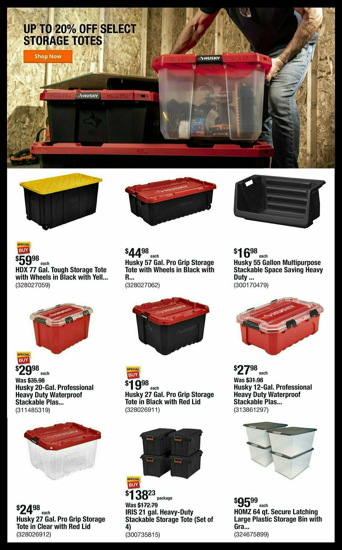 The Home Depot Weekly Ad from August 18