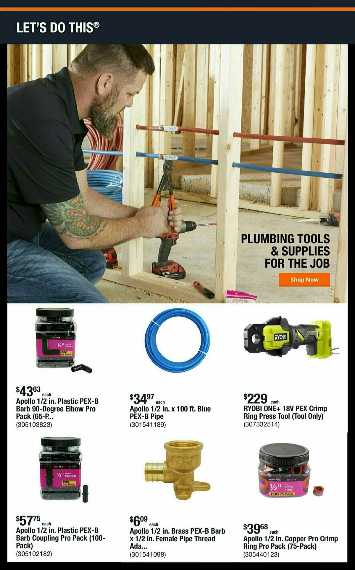 The Home Depot Weekly Ad from August 18