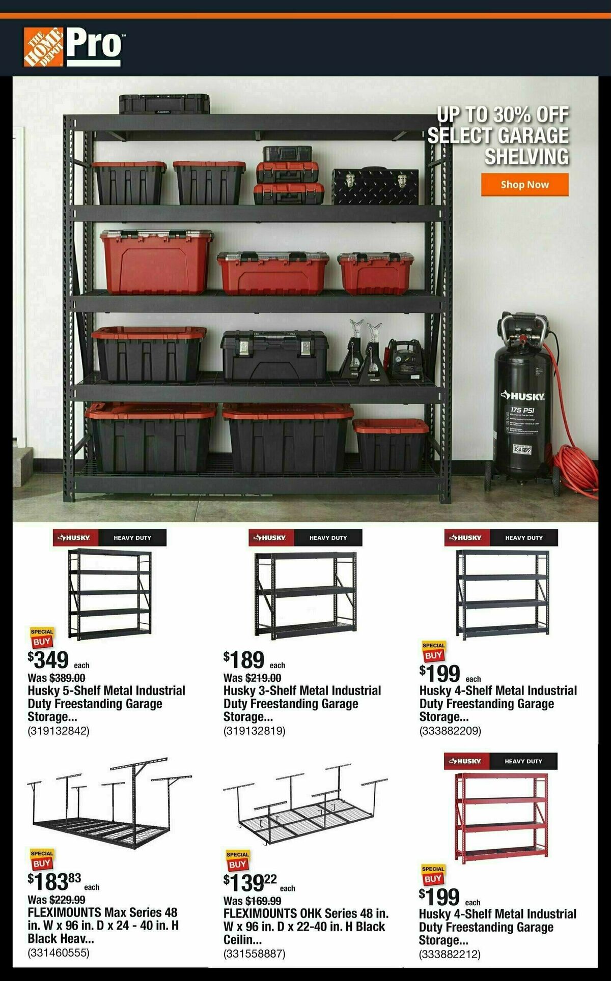 The Home Depot Weekly Ad from August 25