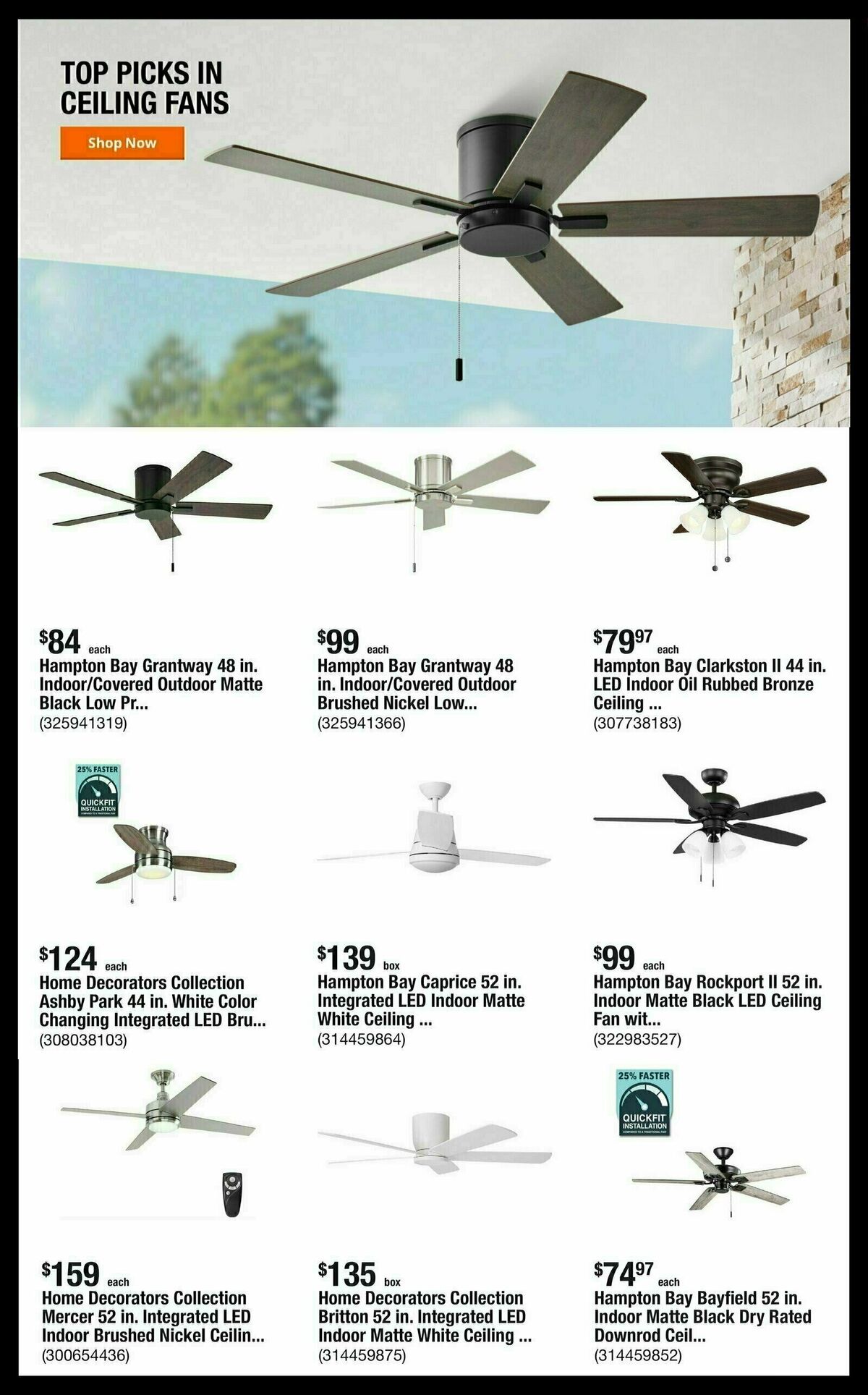 The Home Depot Weekly Ad from September 1