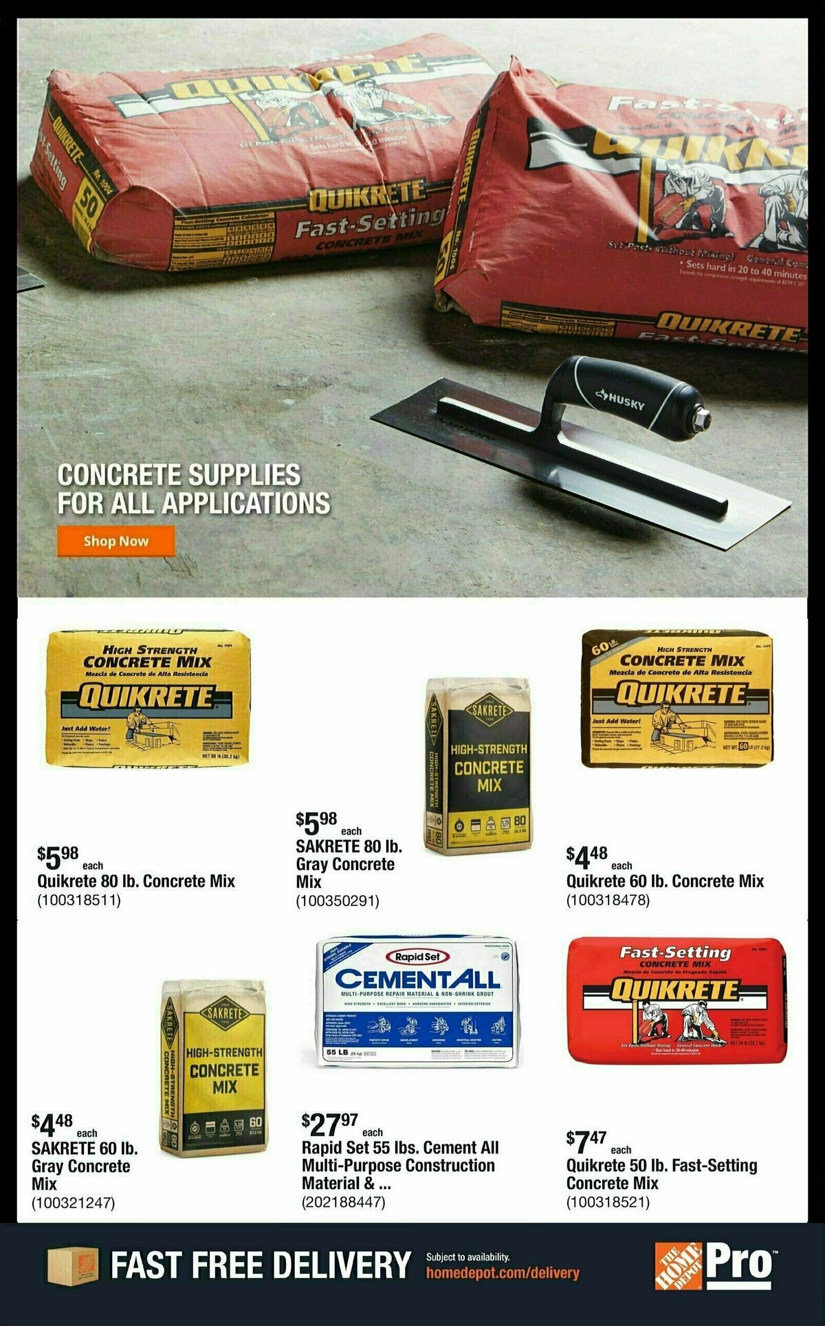 The Home Depot Weekly Ad from September 1