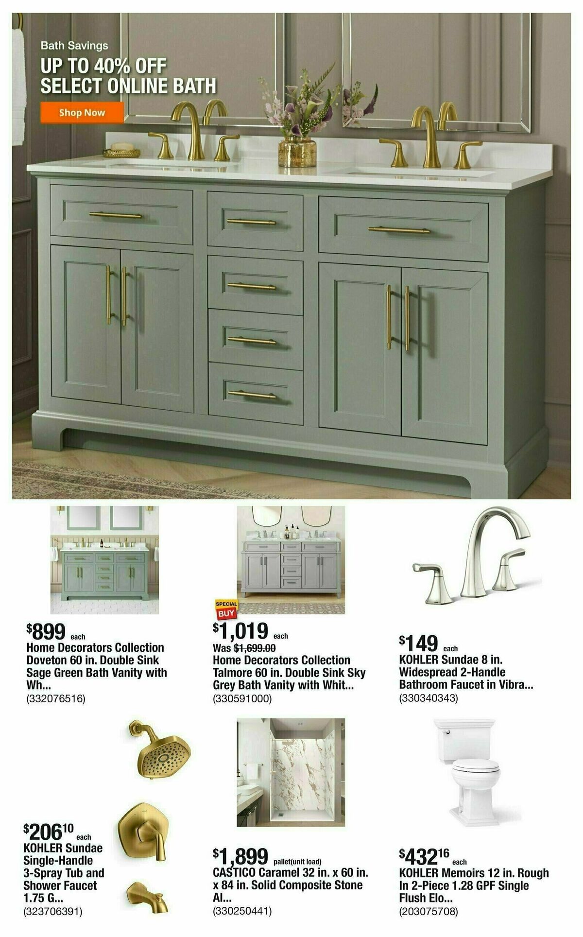 The Home Depot Weekly Ad from September 4