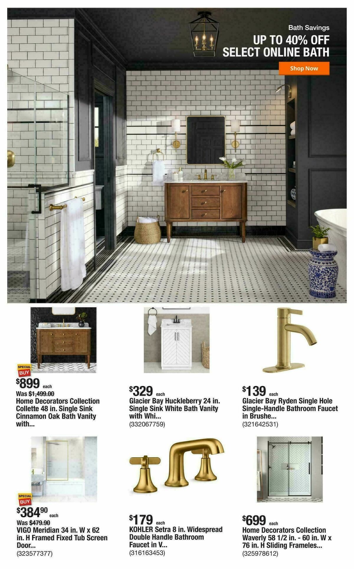 The Home Depot Weekly Ad from September 11