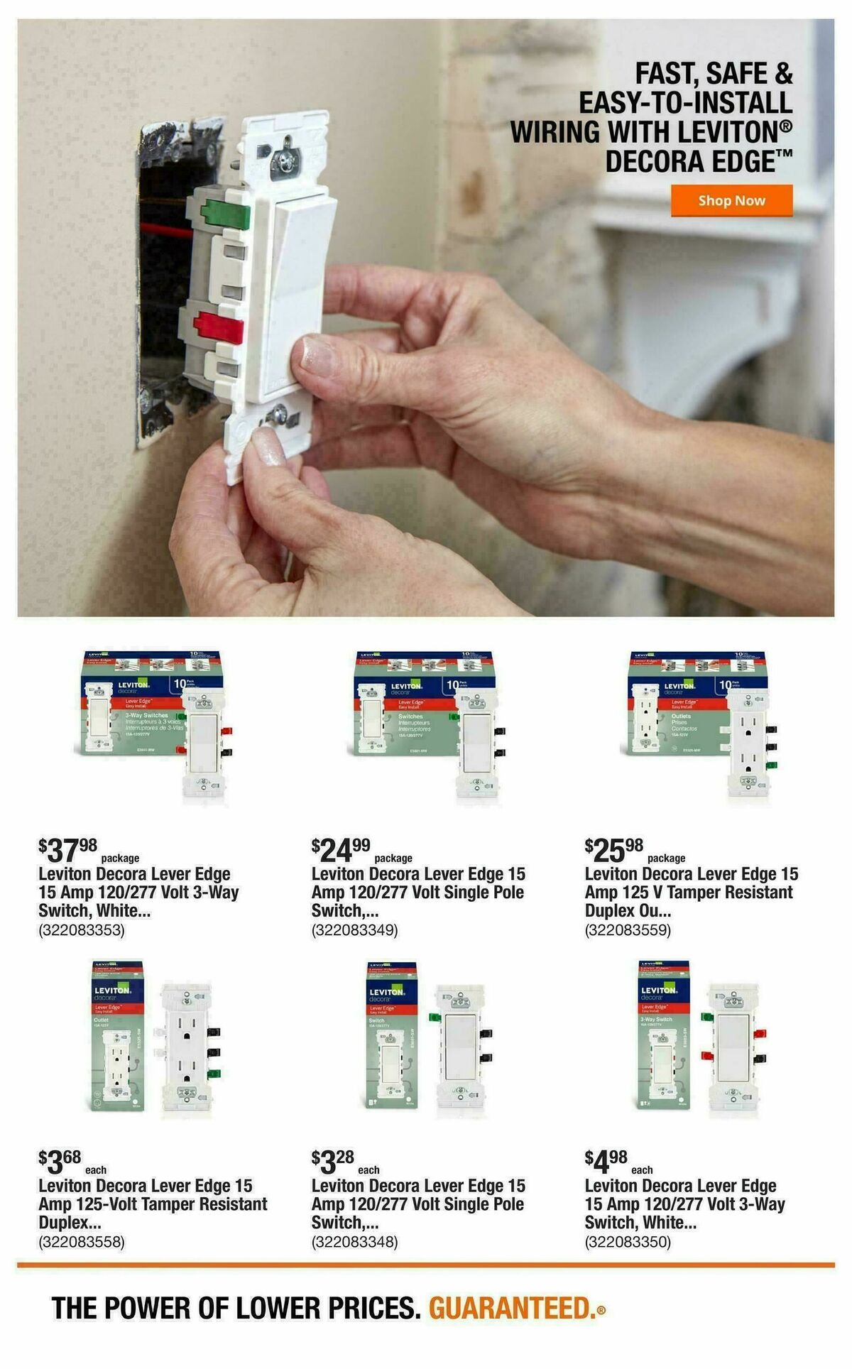 The Home Depot Weekly Ad from September 18