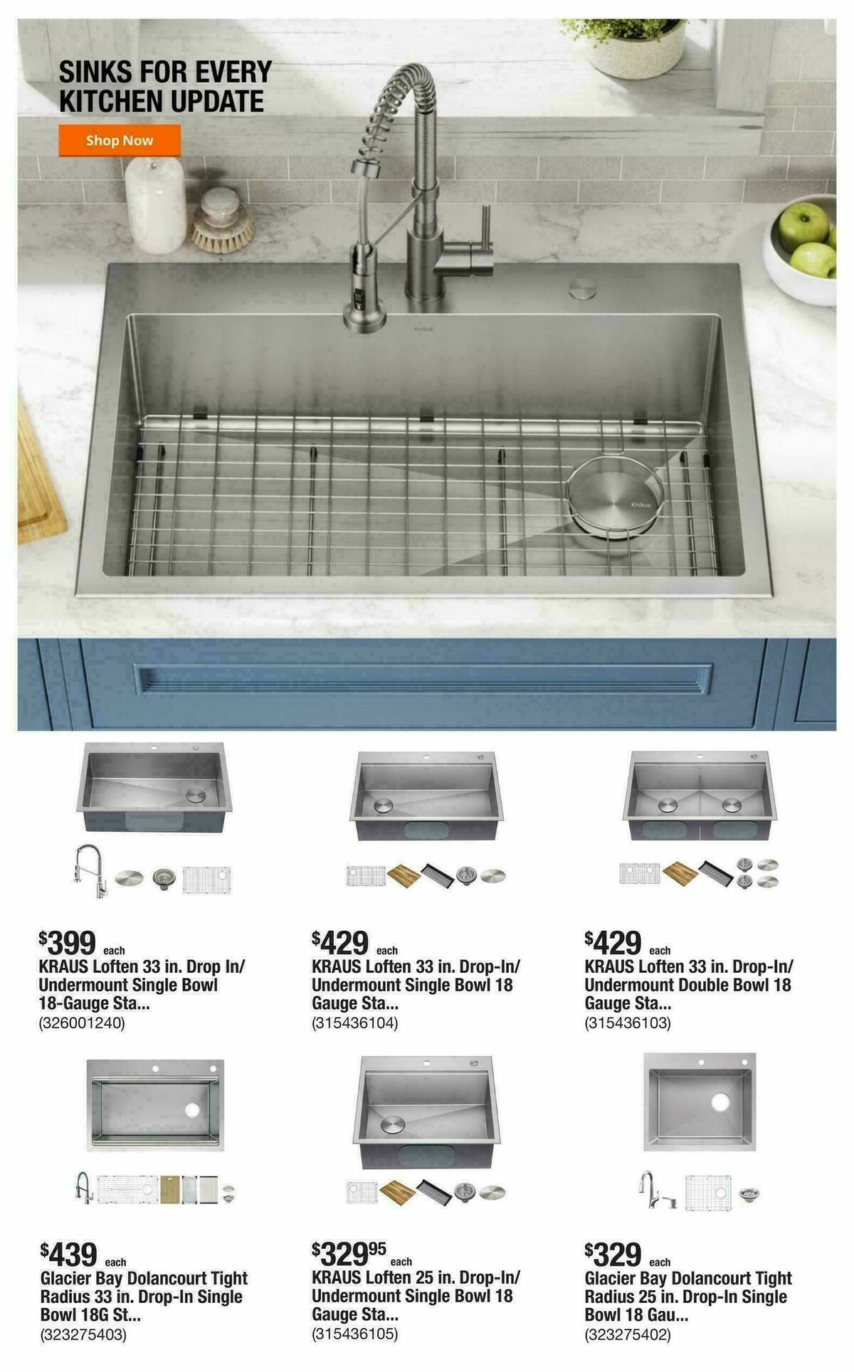 The Home Depot Weekly Ad from September 18
