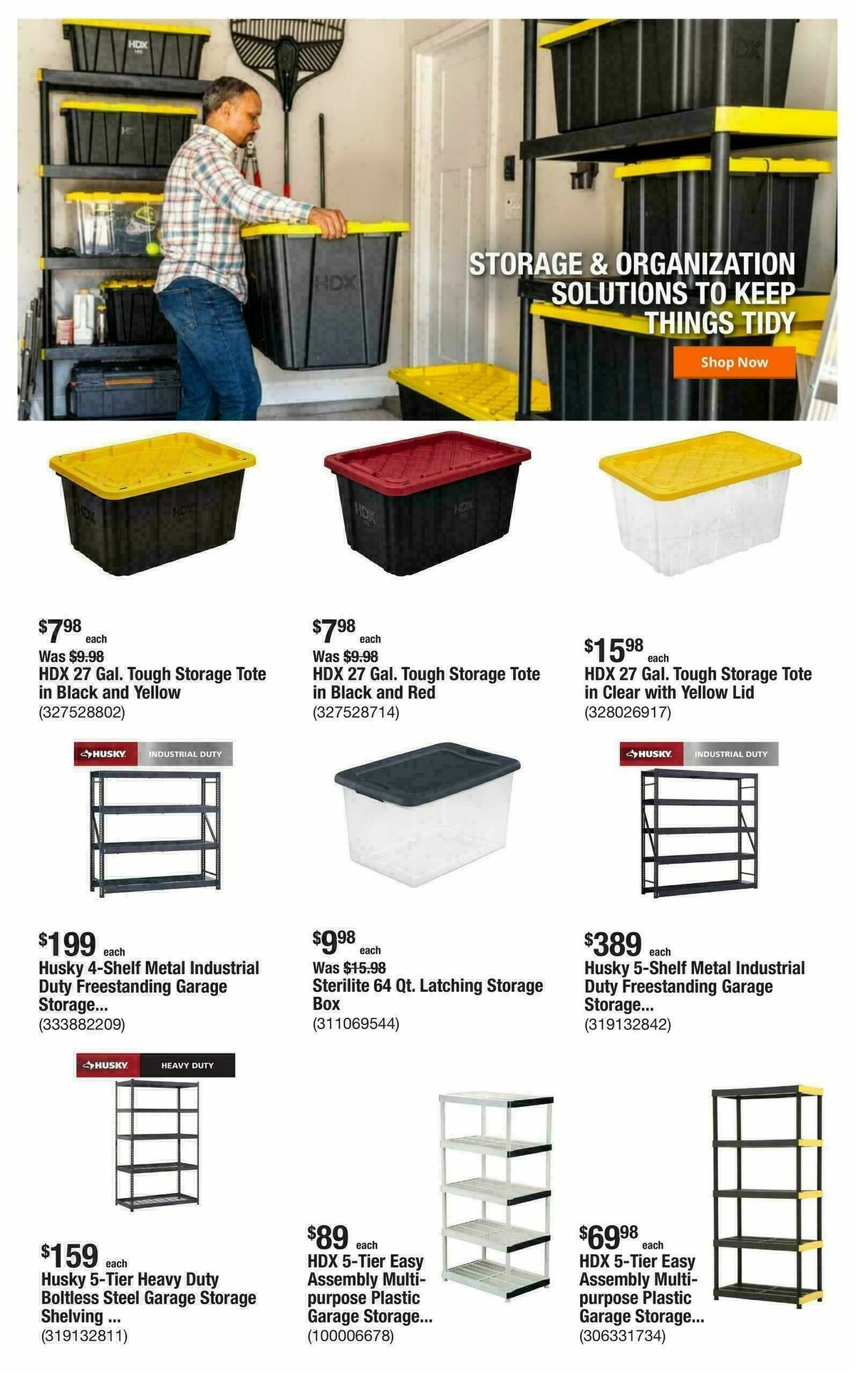 The Home Depot Weekly Ad from September 18