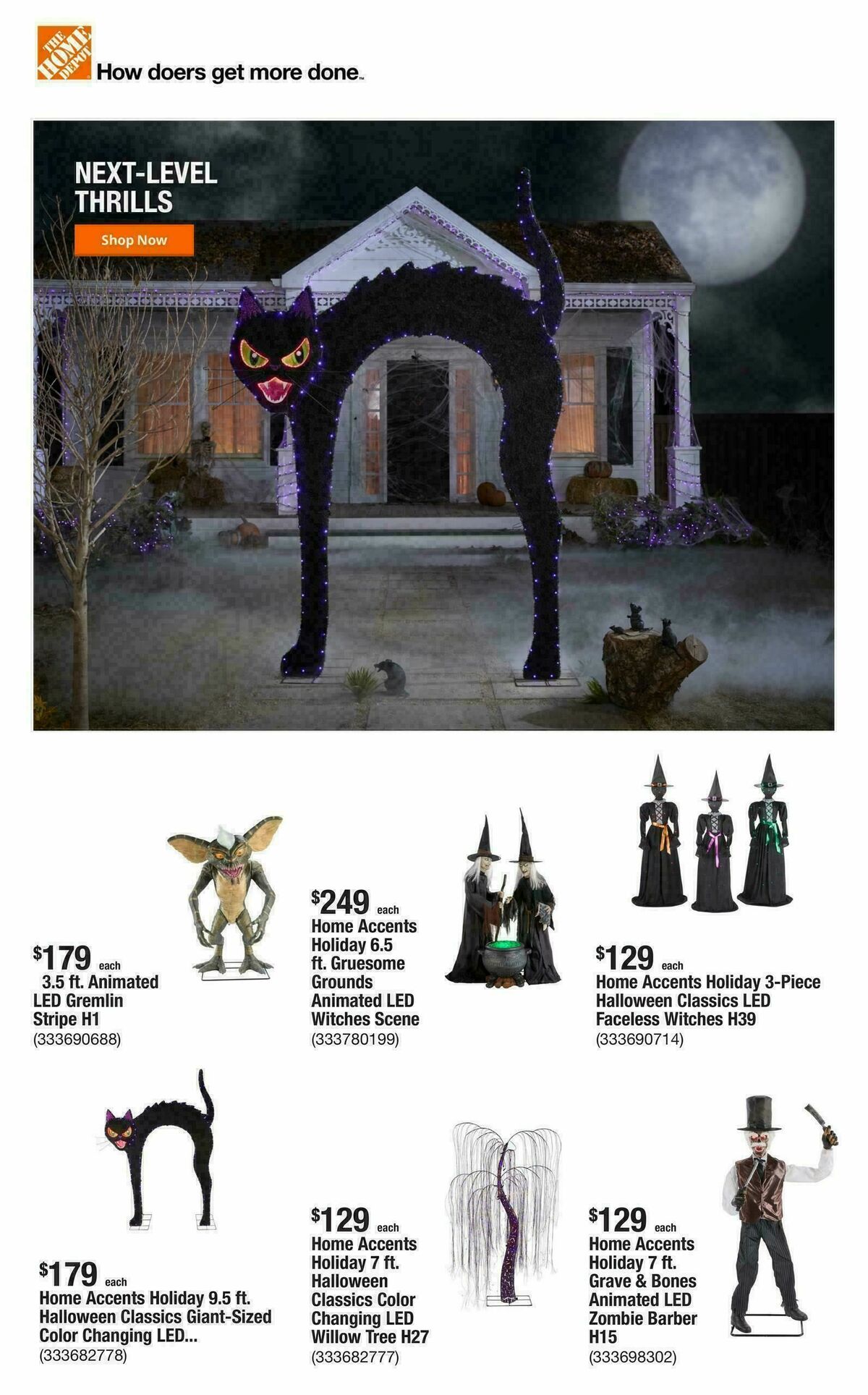 The Home Depot Weekly Ad from September 25