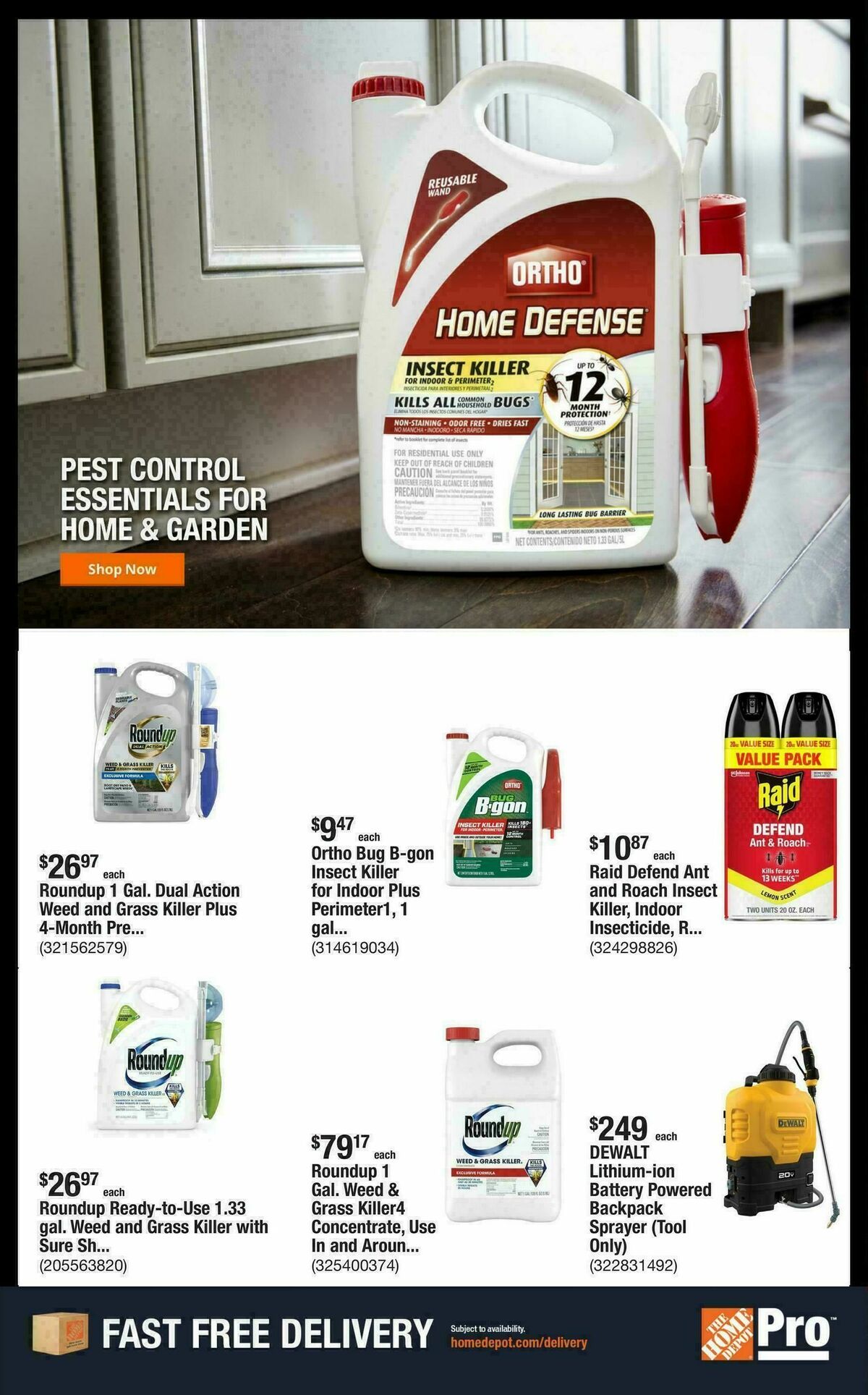 The Home Depot Weekly Ad from September 22