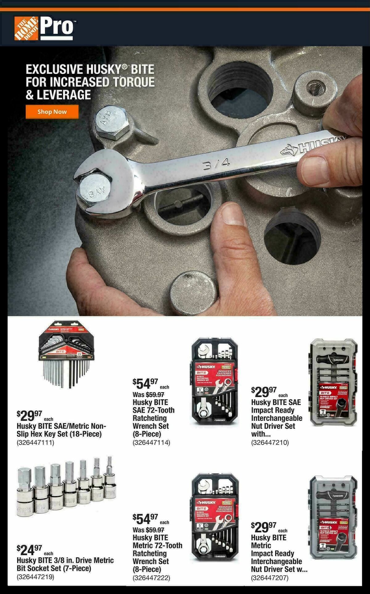 The Home Depot Weekly Ad from September 29