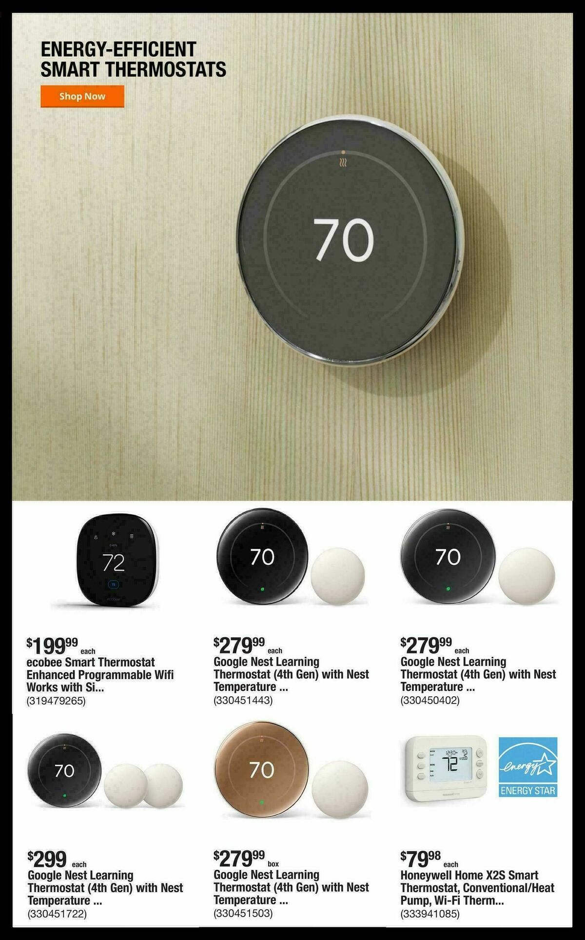 The Home Depot Weekly Ad from September 29