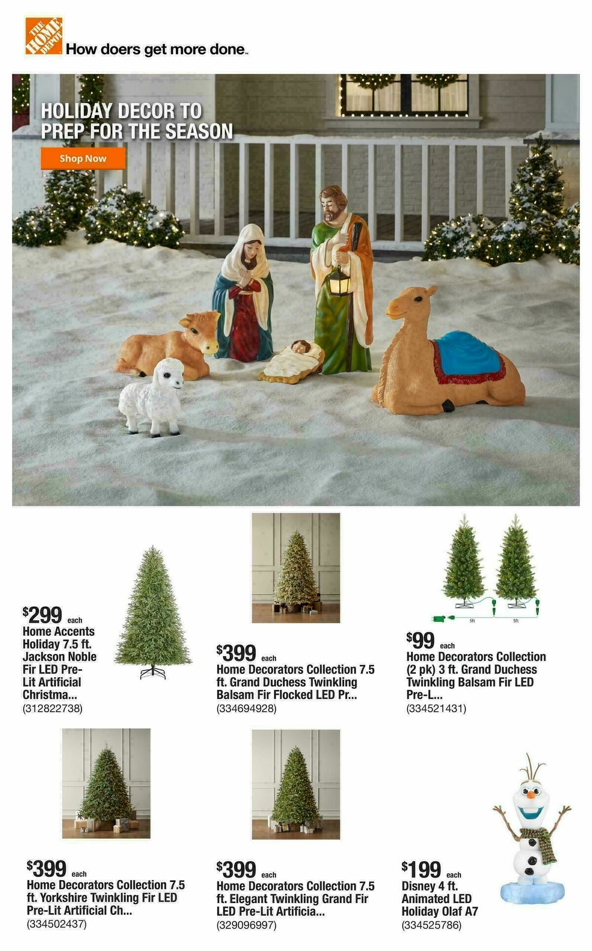 The Home Depot Weekly Ad from October 2