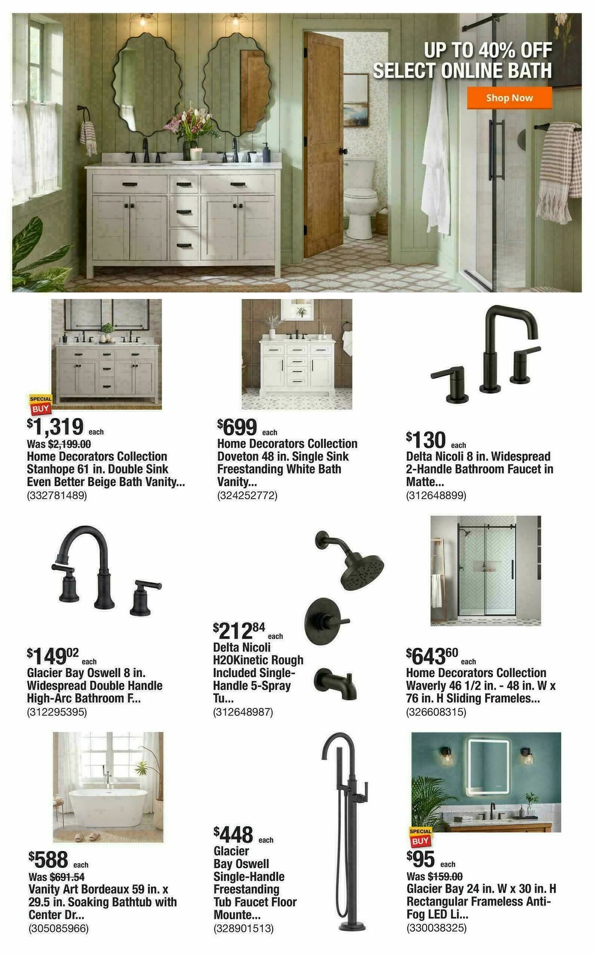 The Home Depot Weekly Ad from October 2