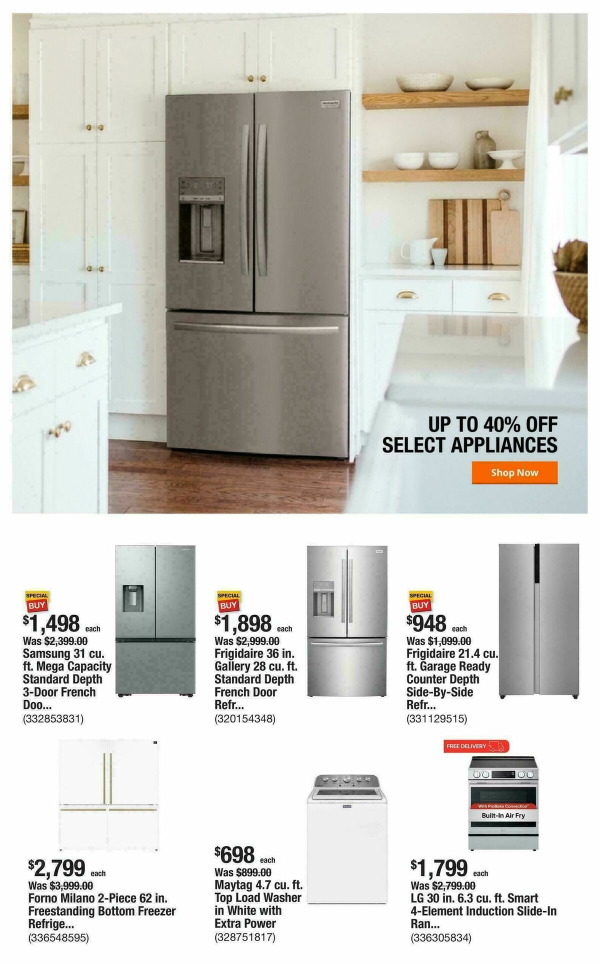 The Home Depot Weekly Ad from October 2