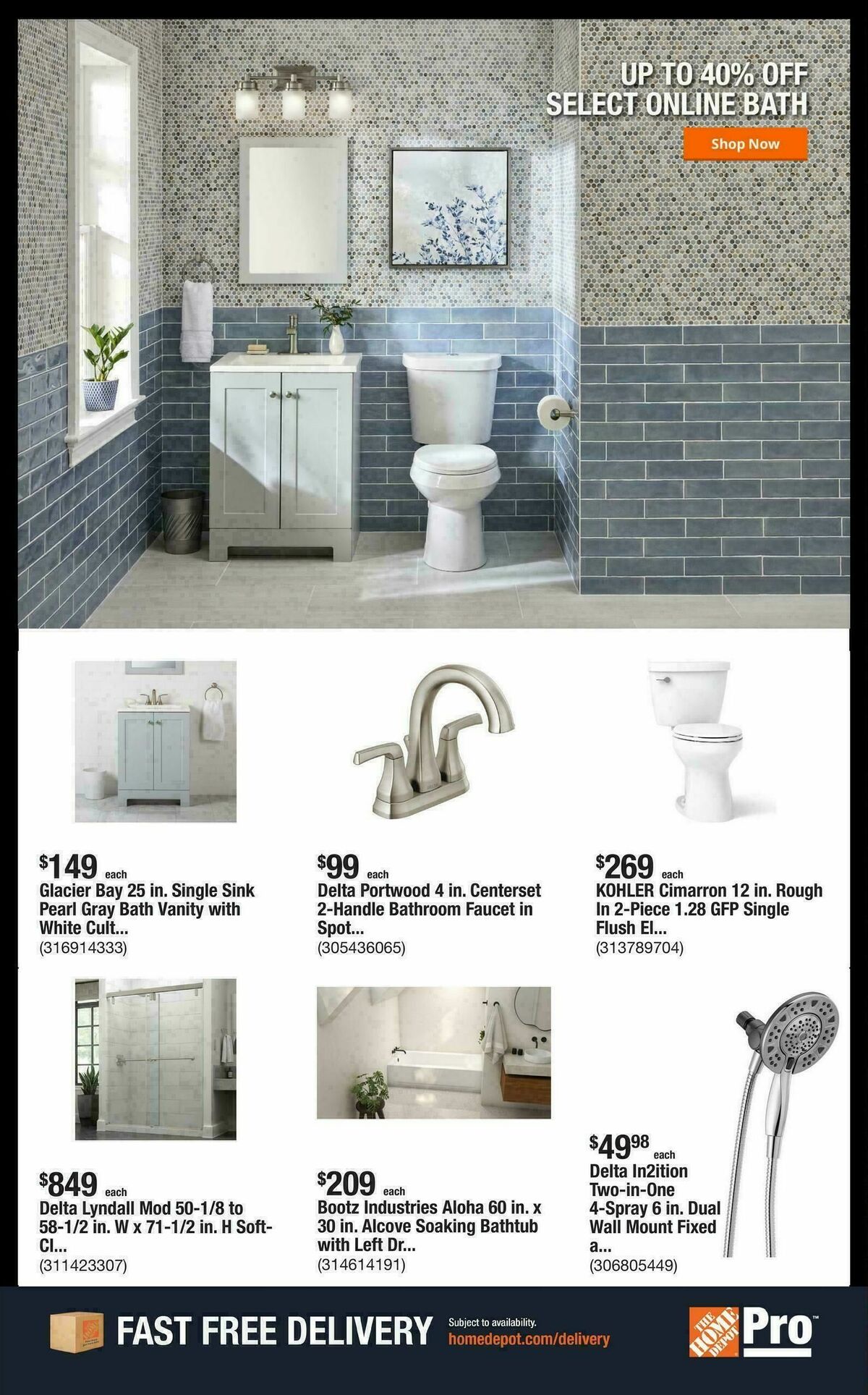 The Home Depot Weekly Ad from October 6