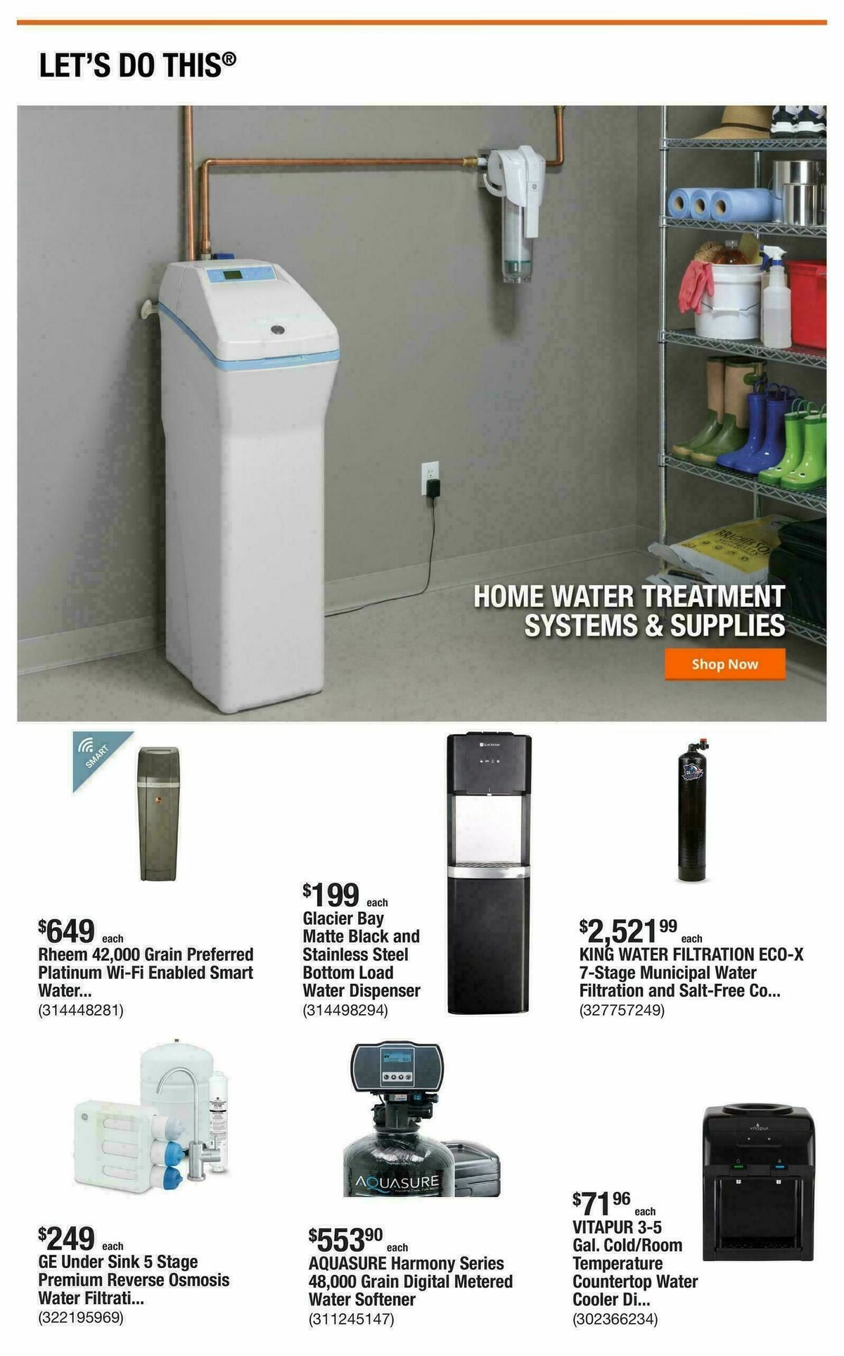 The Home Depot Weekly Ad from October 9