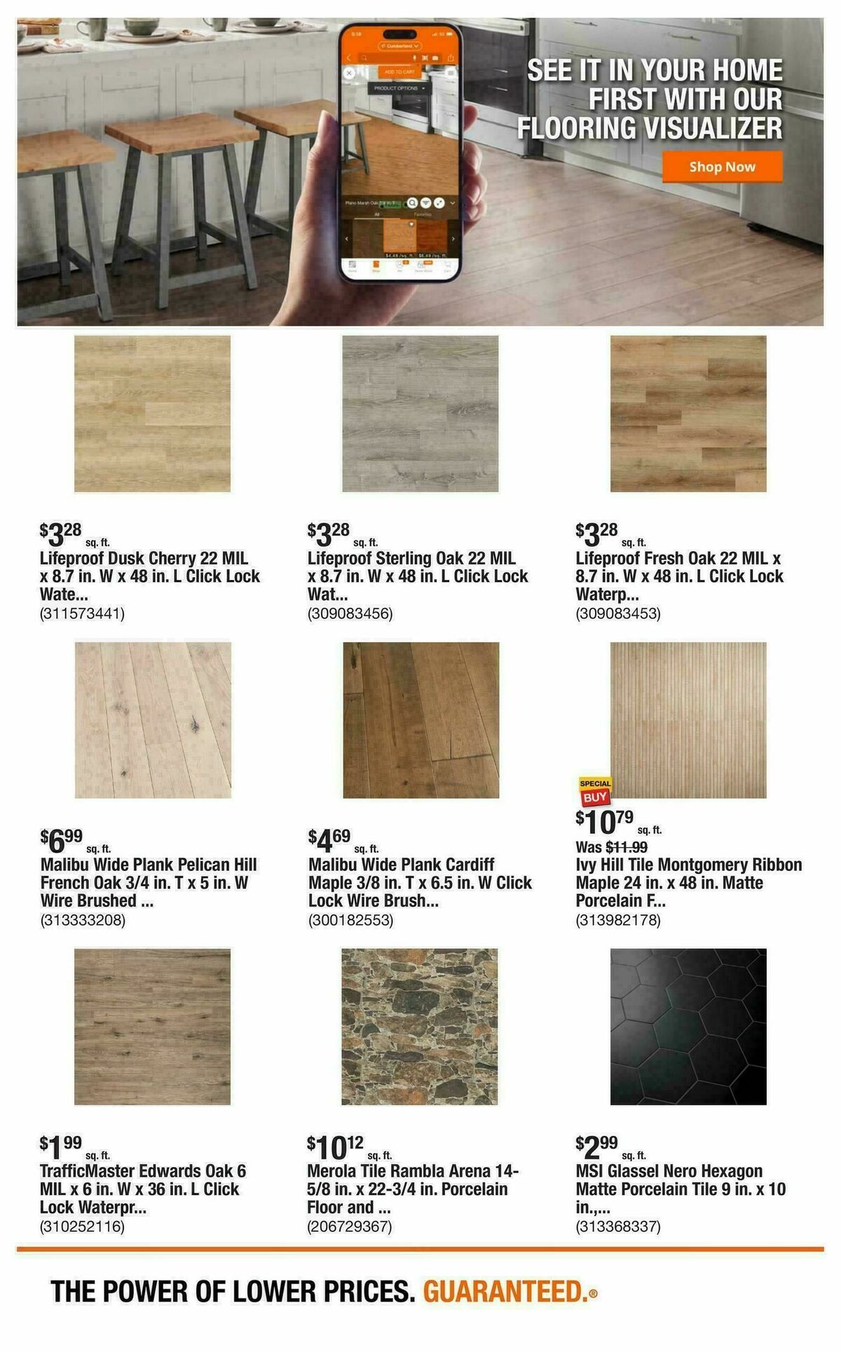 The Home Depot Weekly Ad from October 9