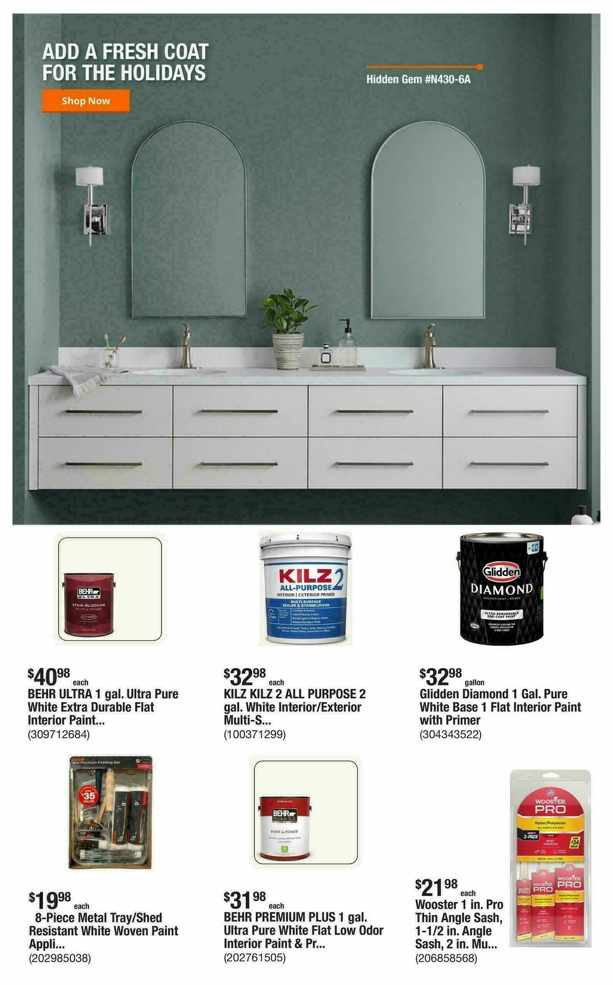 The Home Depot Weekly Ad from October 16