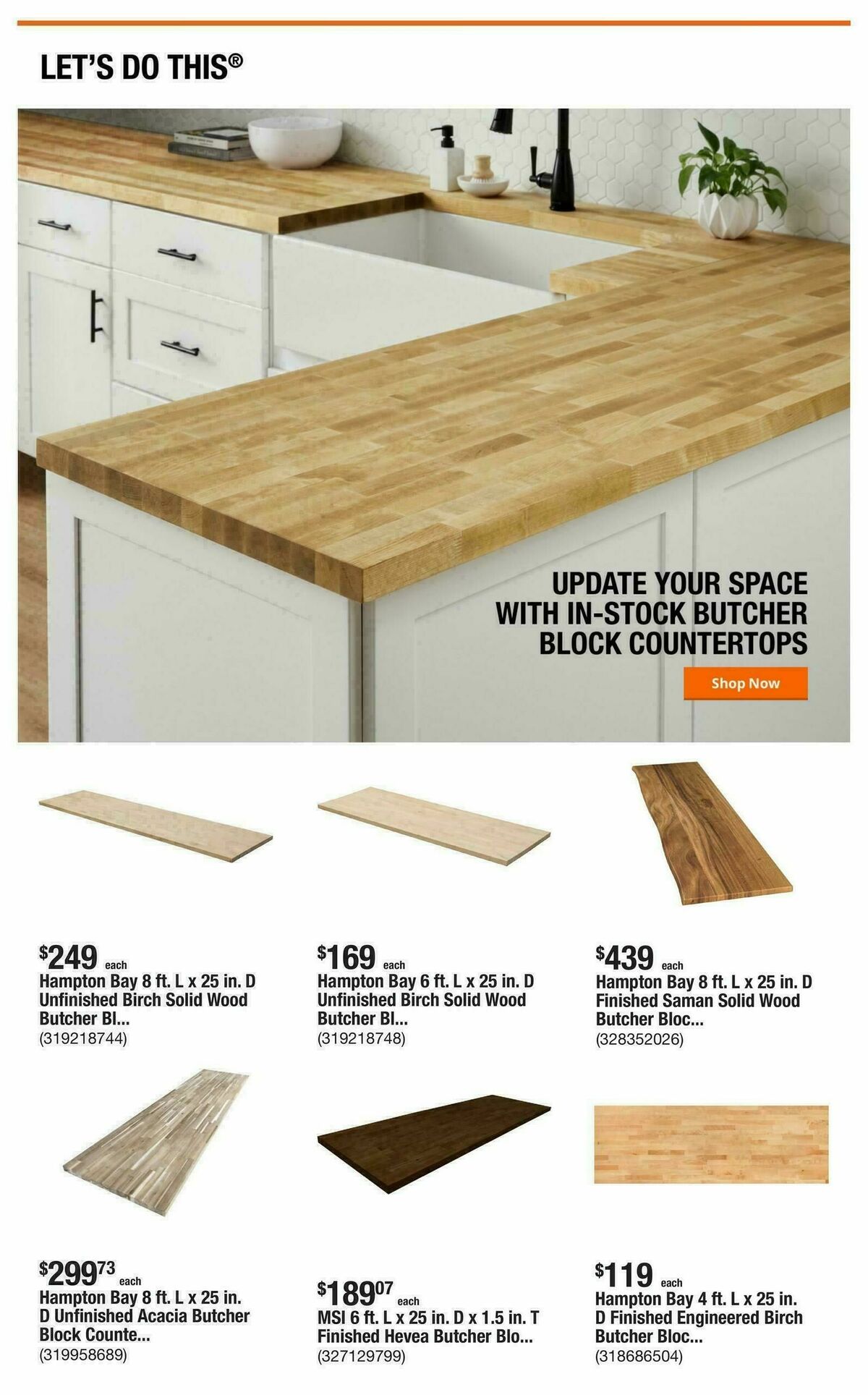 The Home Depot Weekly Ad from October 16