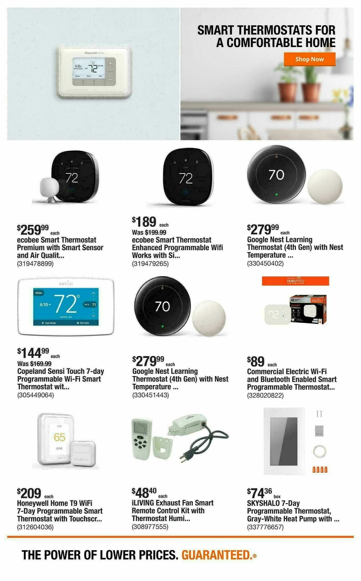 The Home Depot Weekly Ad from October 16