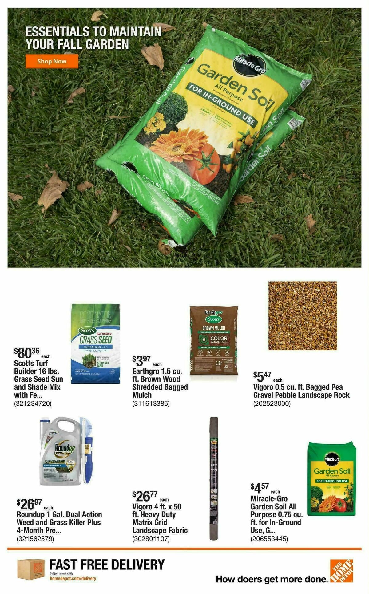 The Home Depot Weekly Ad from October 16