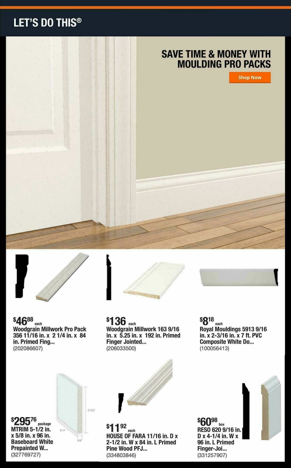 The Home Depot Weekly Ad from October 20