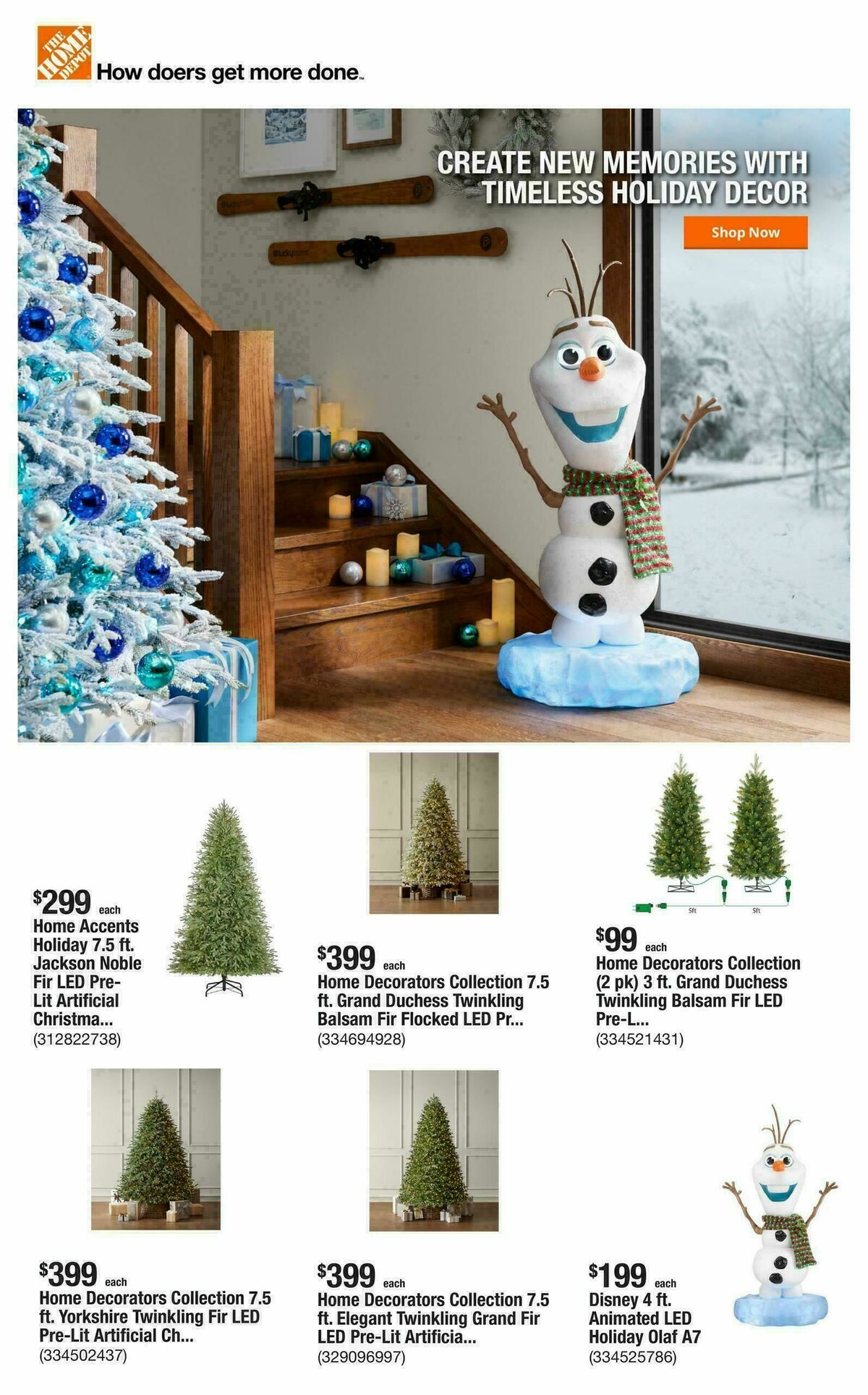 The Home Depot Weekly Ad from October 23