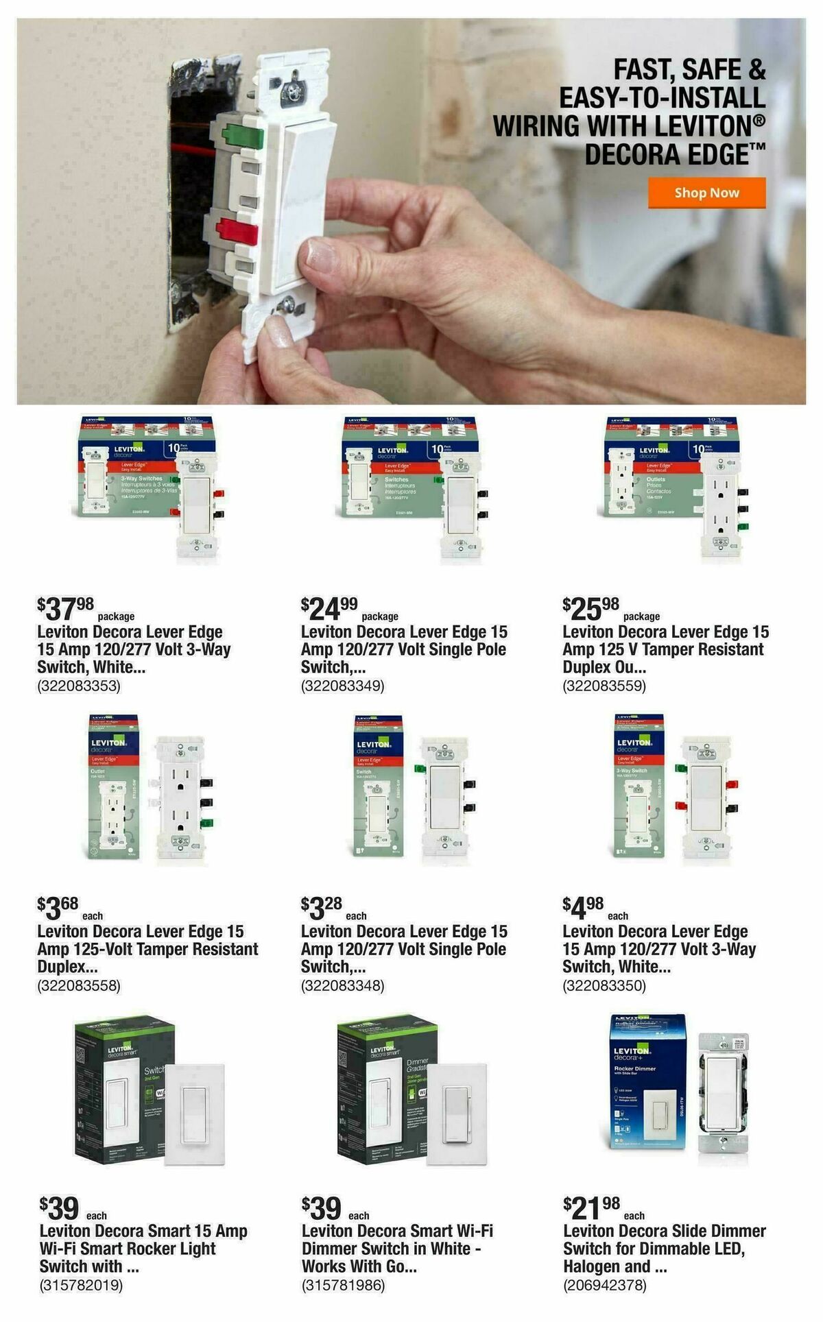 The Home Depot Weekly Ad from October 23