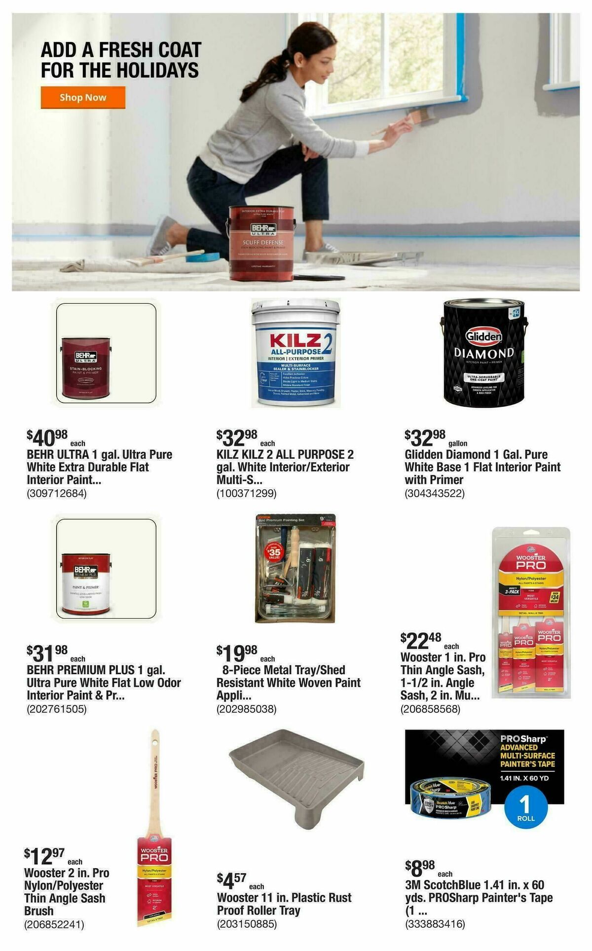 The Home Depot Weekly Ad from October 30