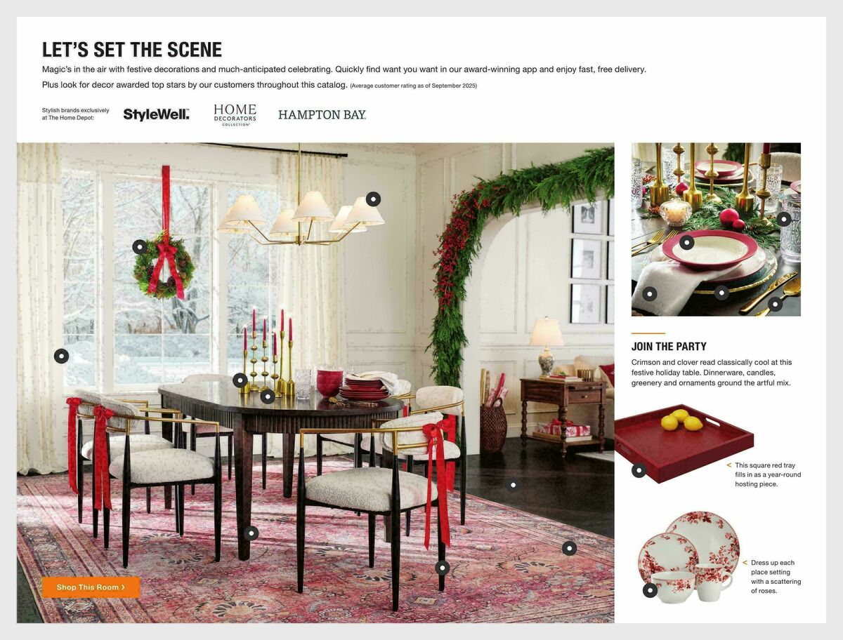 The Home Depot Holiday Ad Weekly Ad from October 27