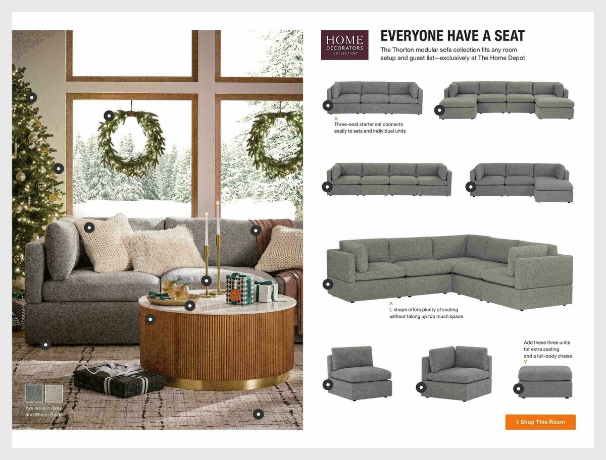 The Home Depot Holiday Ad Weekly Ad from October 27