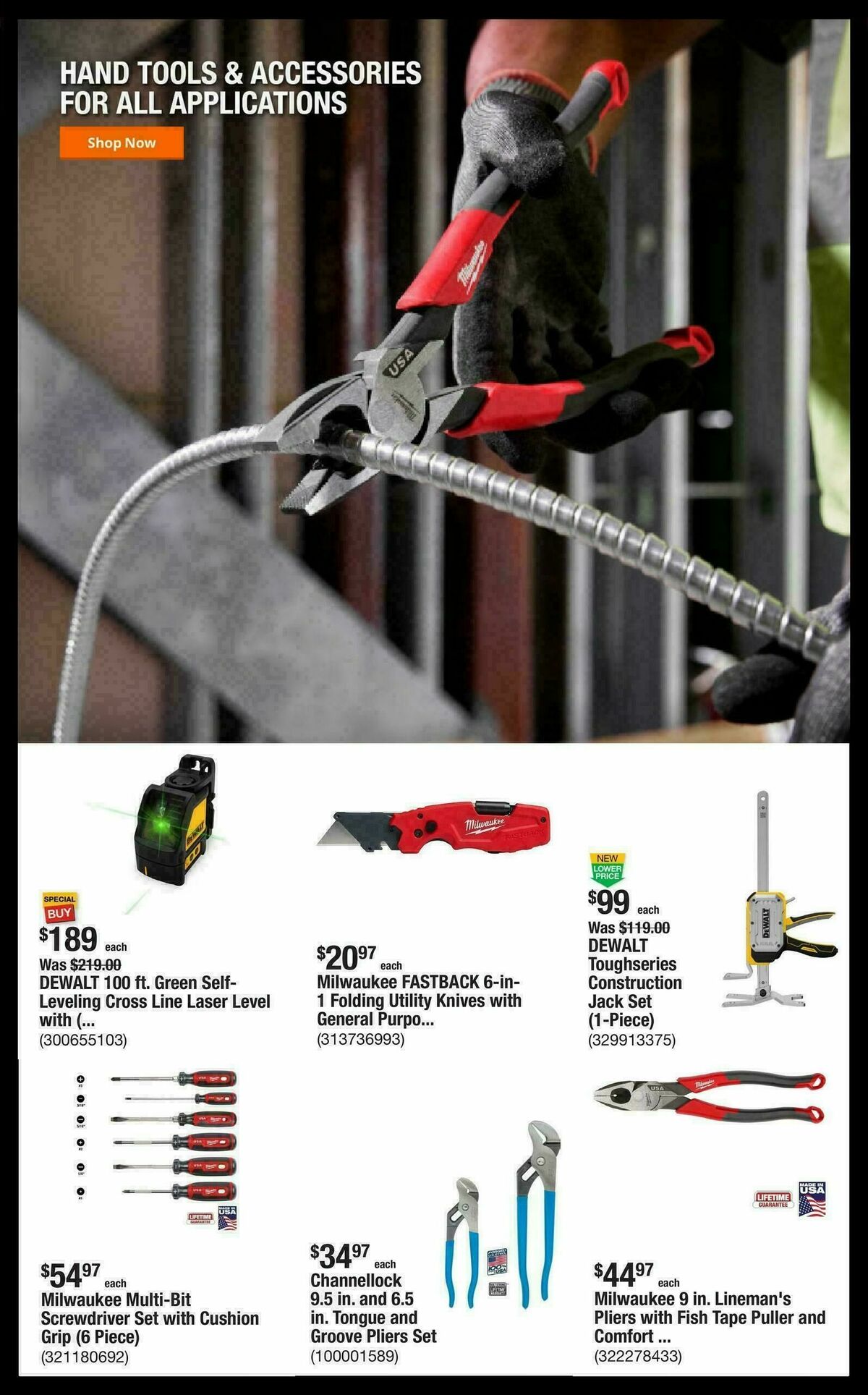 The Home Depot Weekly Ad from November 10