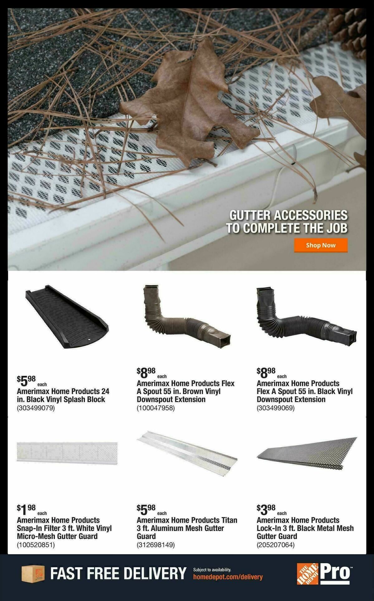 The Home Depot Weekly Ad from November 10