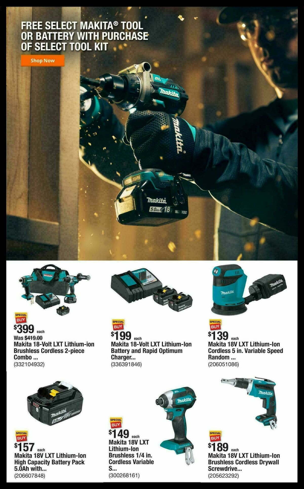 The Home Depot Weekly Ad from November 17