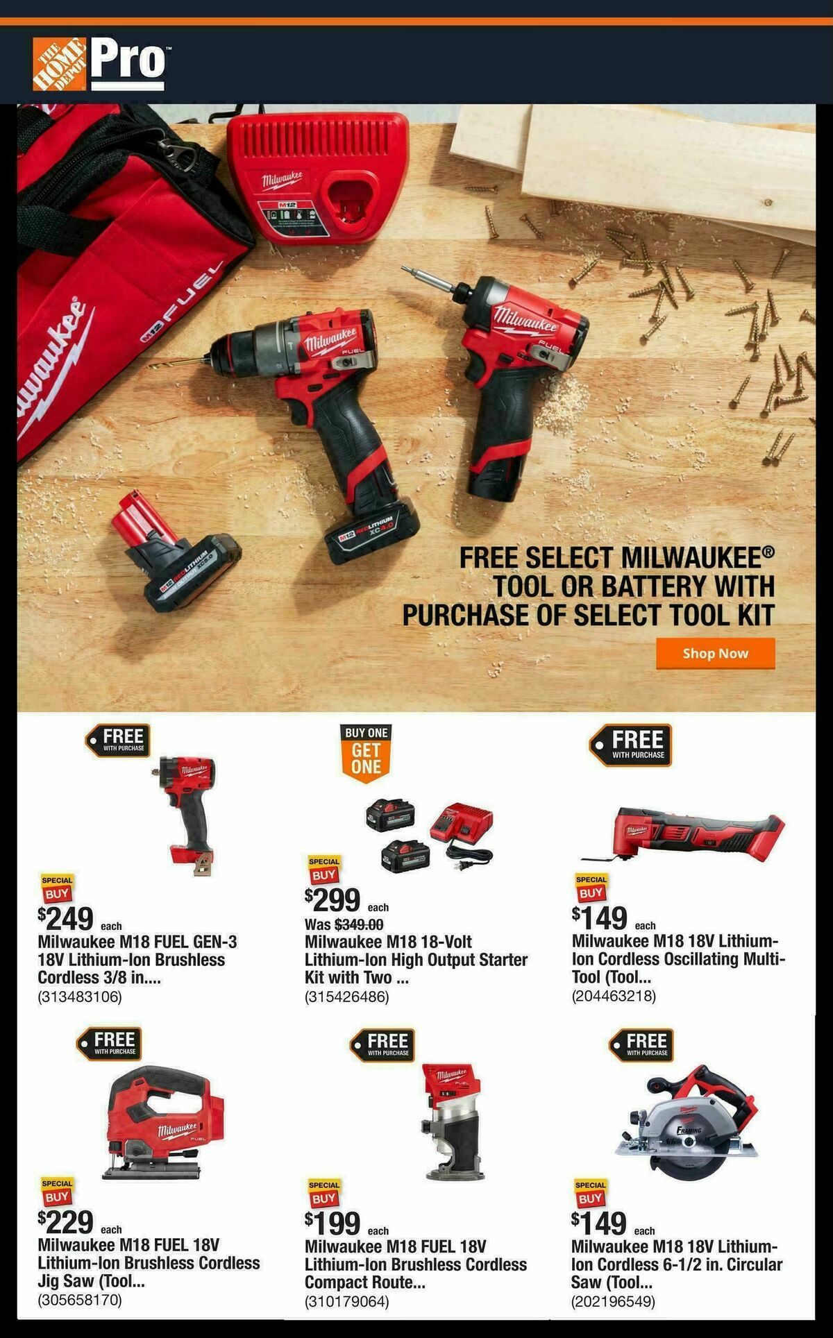 The Home Depot Weekly Ad from November 24