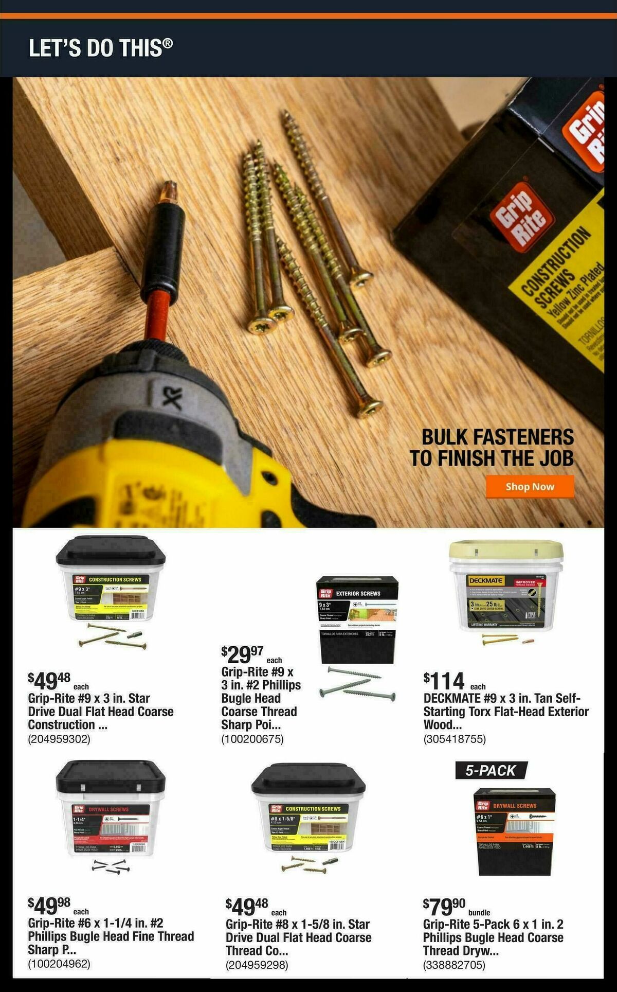 The Home Depot Weekly Ad from November 24