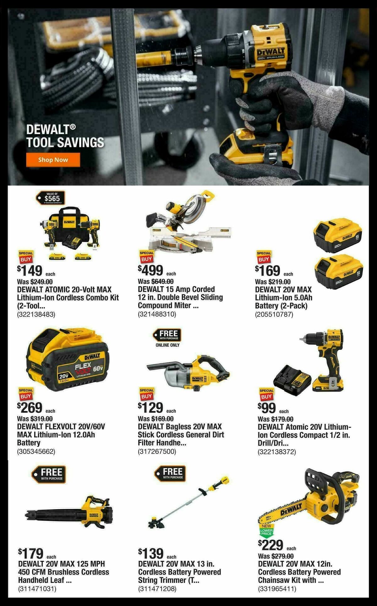 The Home Depot Weekly Ad from December 1