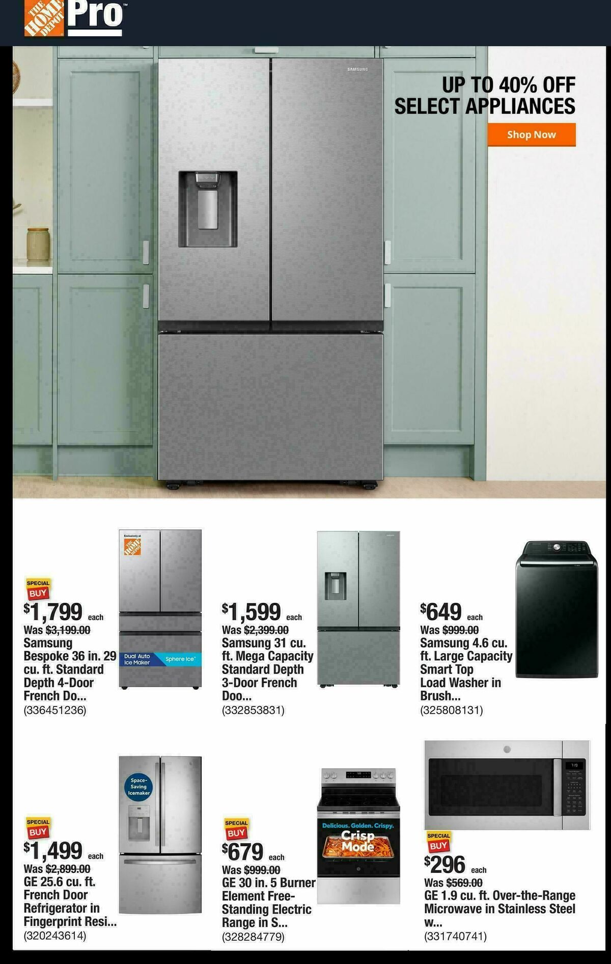 The Home Depot Weekly Ad from December 15