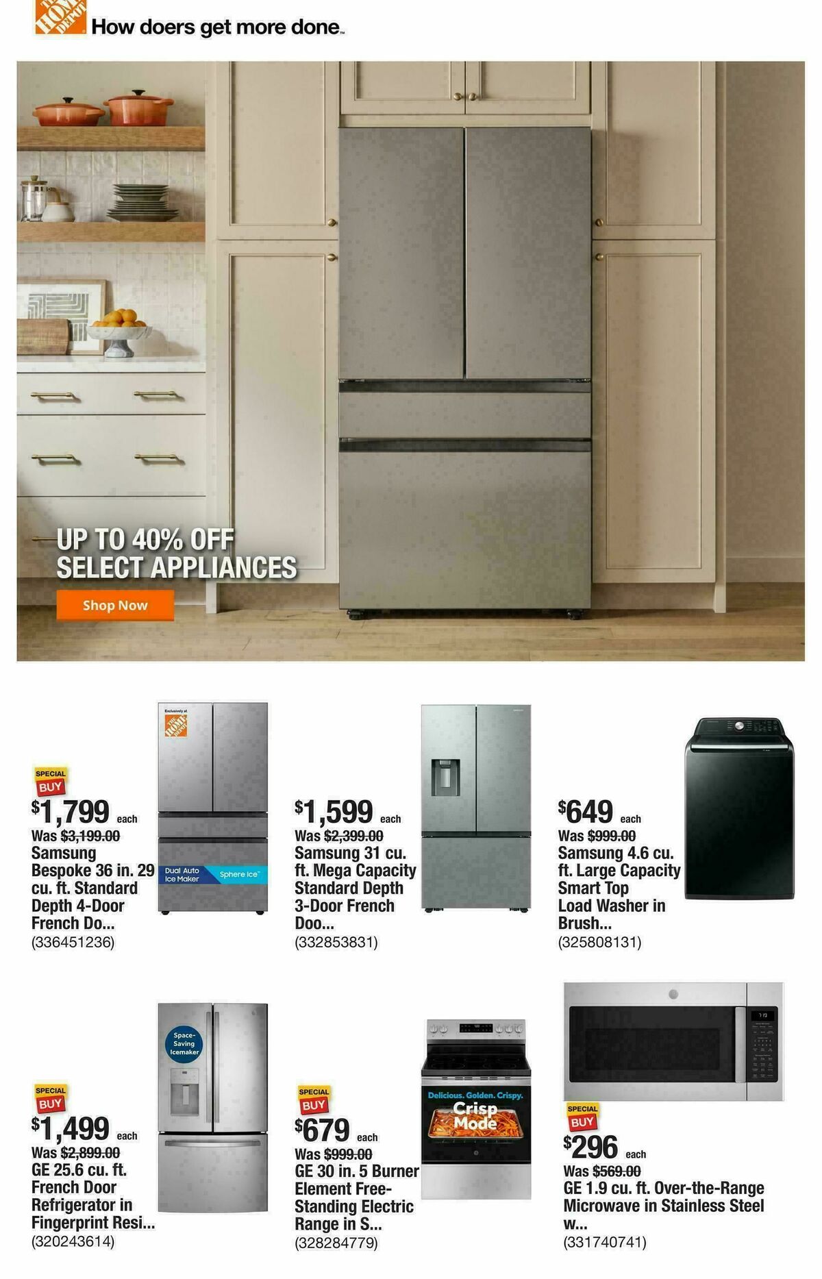 The Home Depot Weekly Ad from December 18