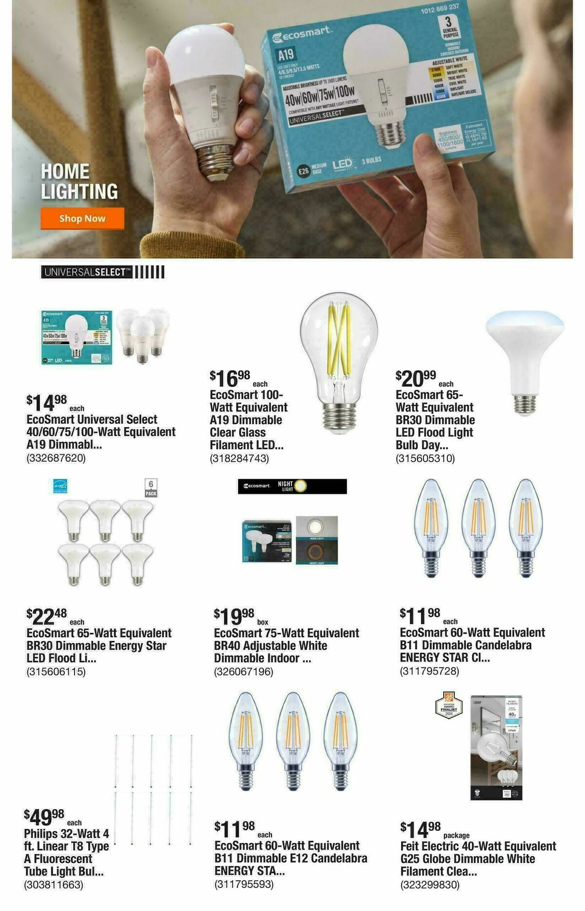 The Home Depot Weekly Ad from December 25