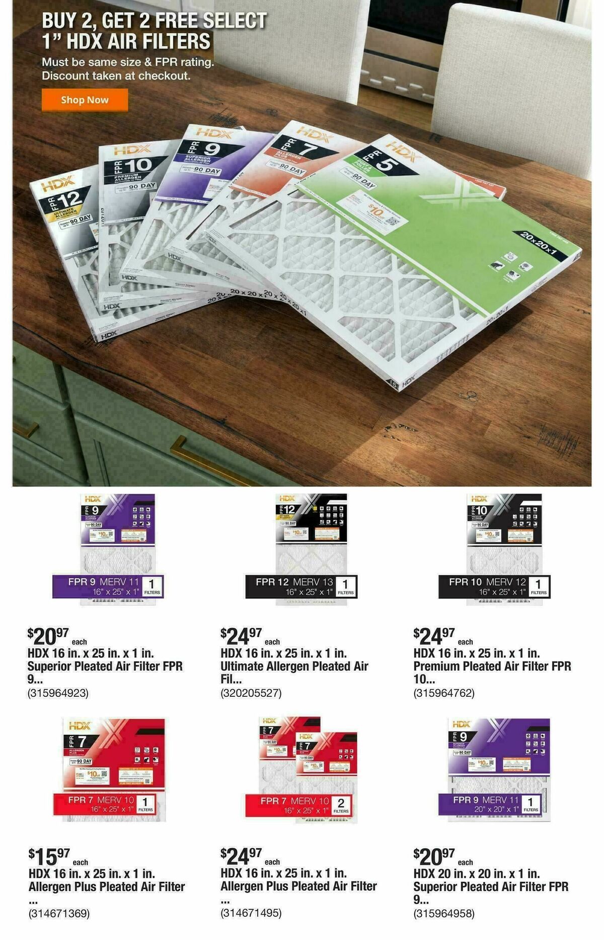 The Home Depot Weekly Ad from December 25