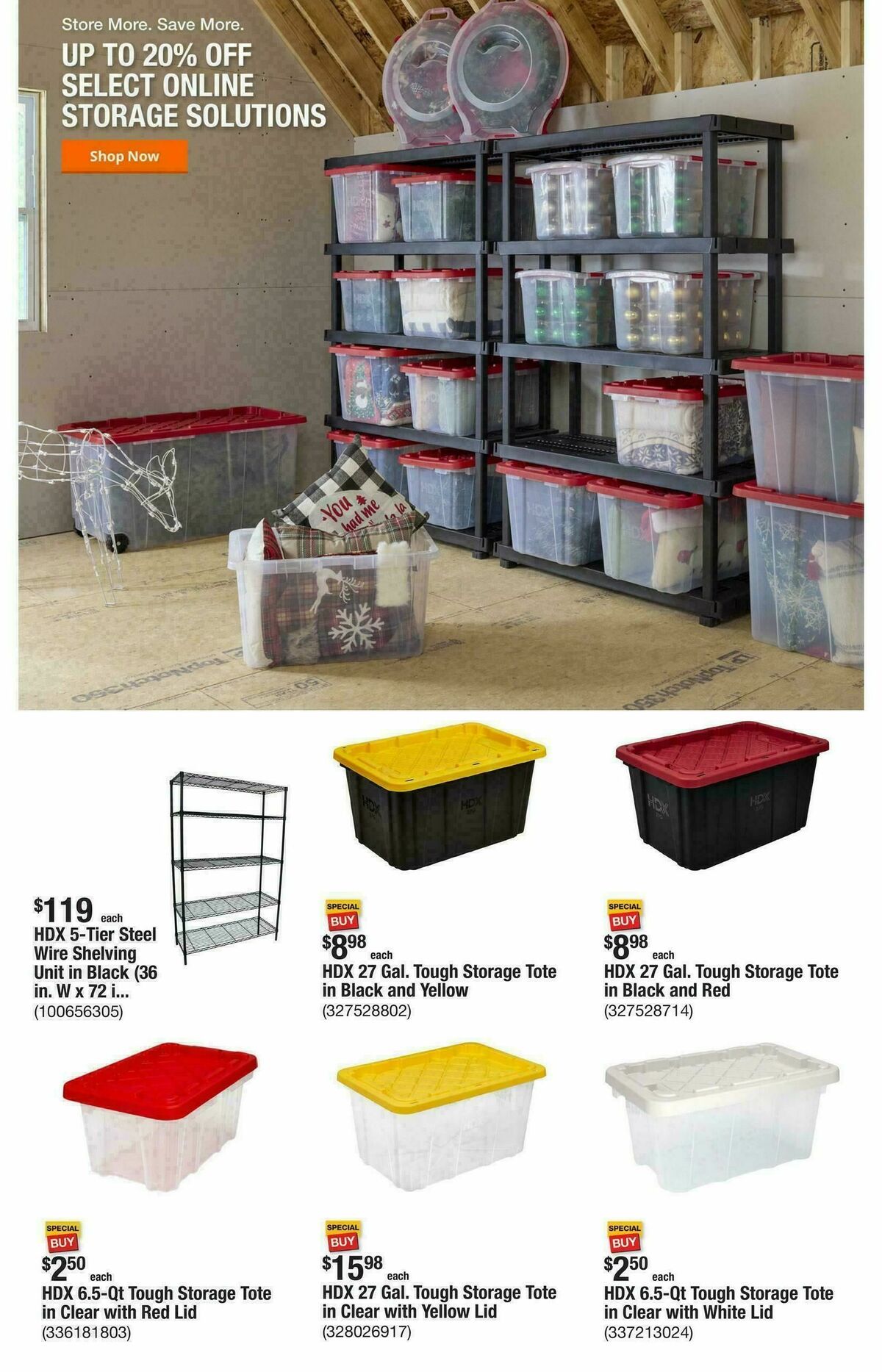 The Home Depot Weekly Ad from December 25